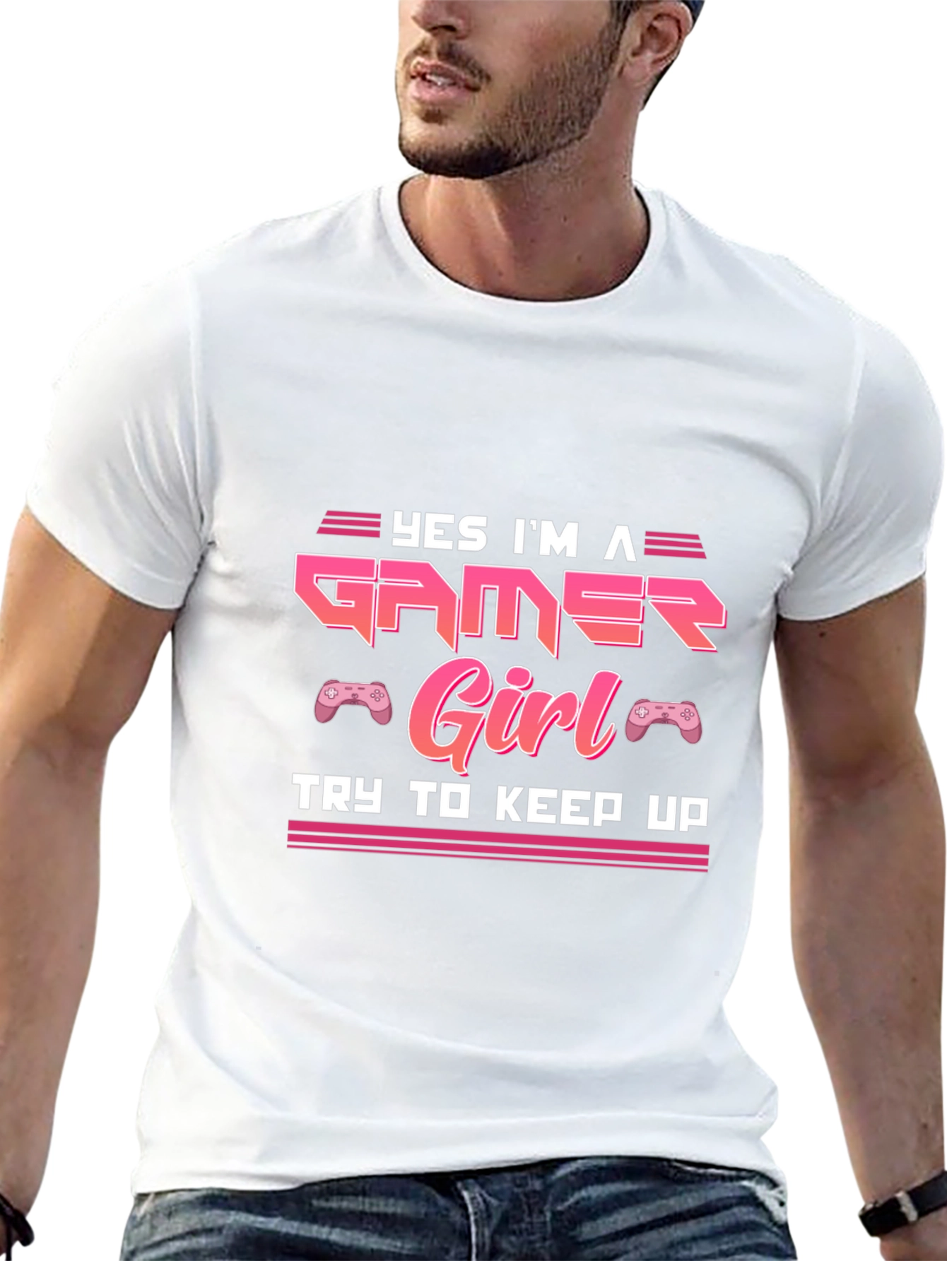 Yes Im a Gamer Girl T-Shirt