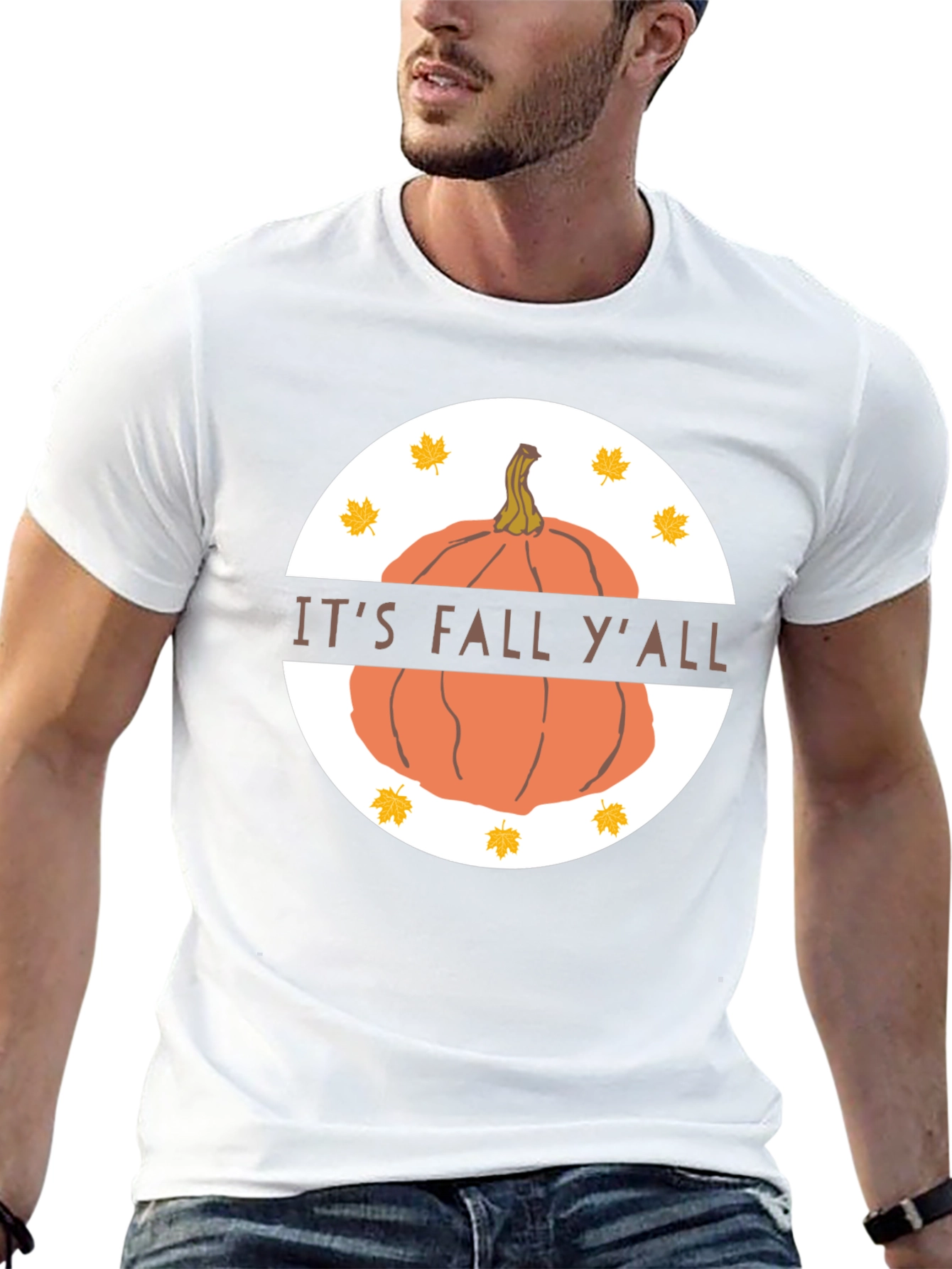 Its Fall Yall Pumpkin T-Shirt