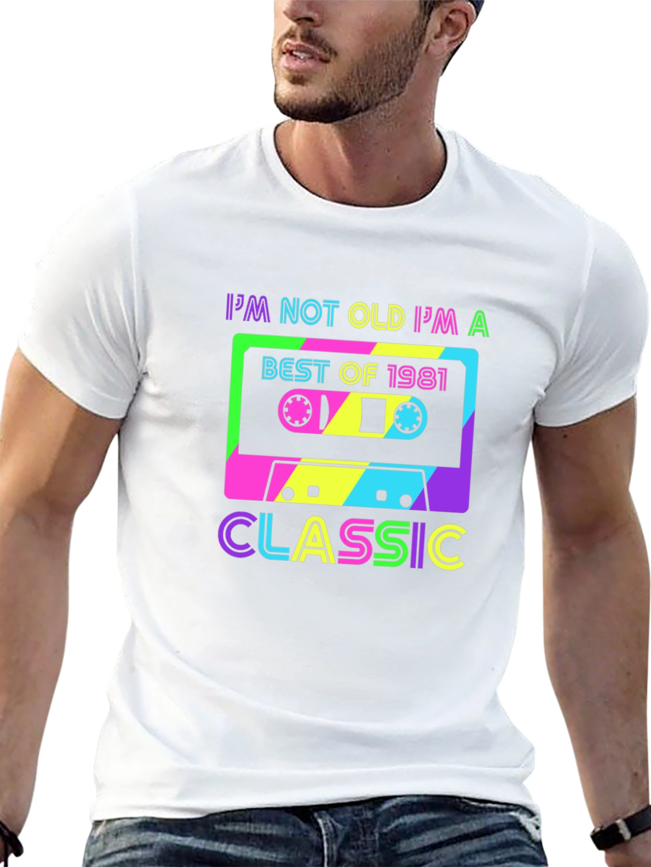 Retro Cassette 1981 Classic T-Shirt