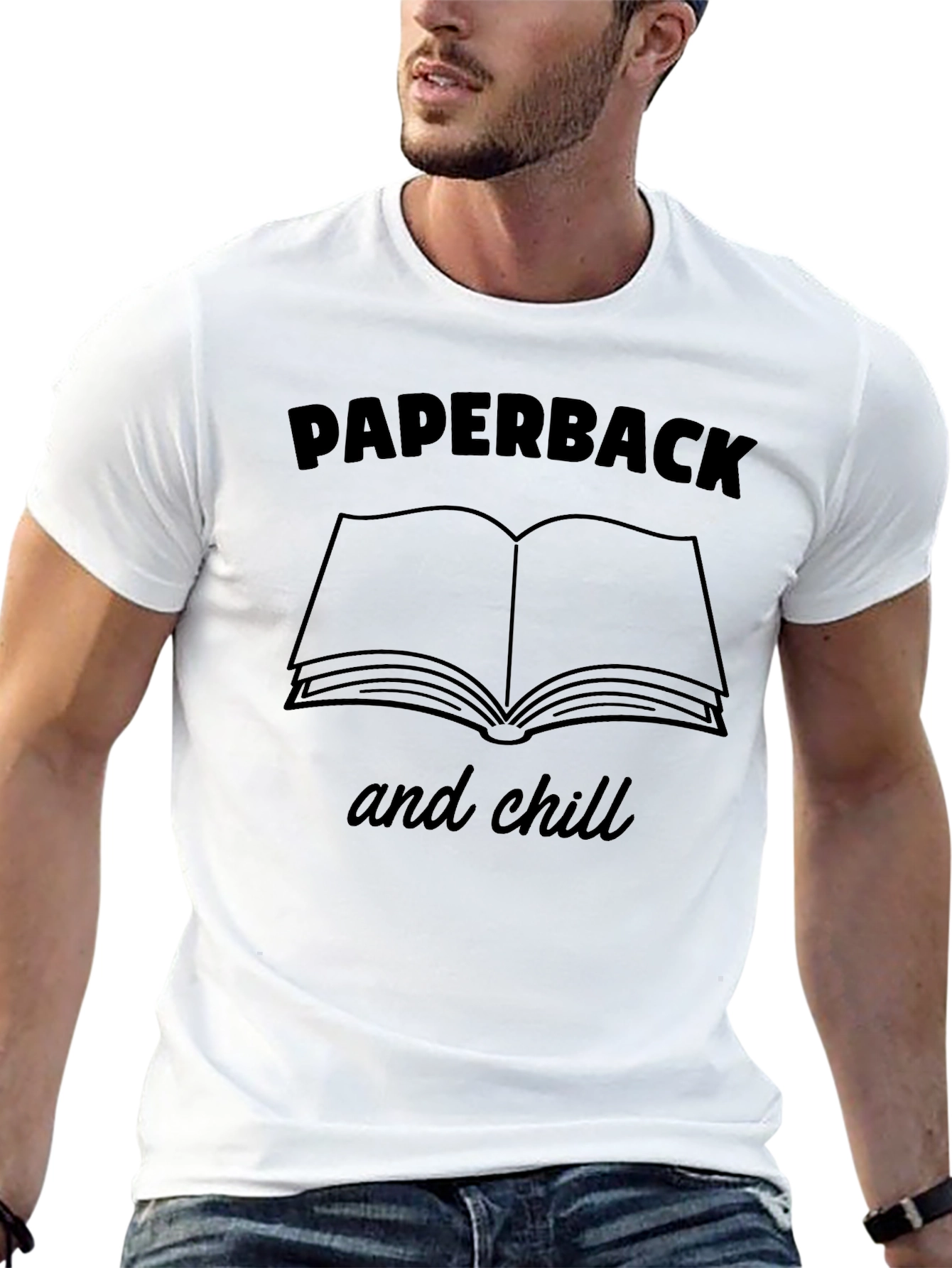Paperback and Chill Graphic Tee