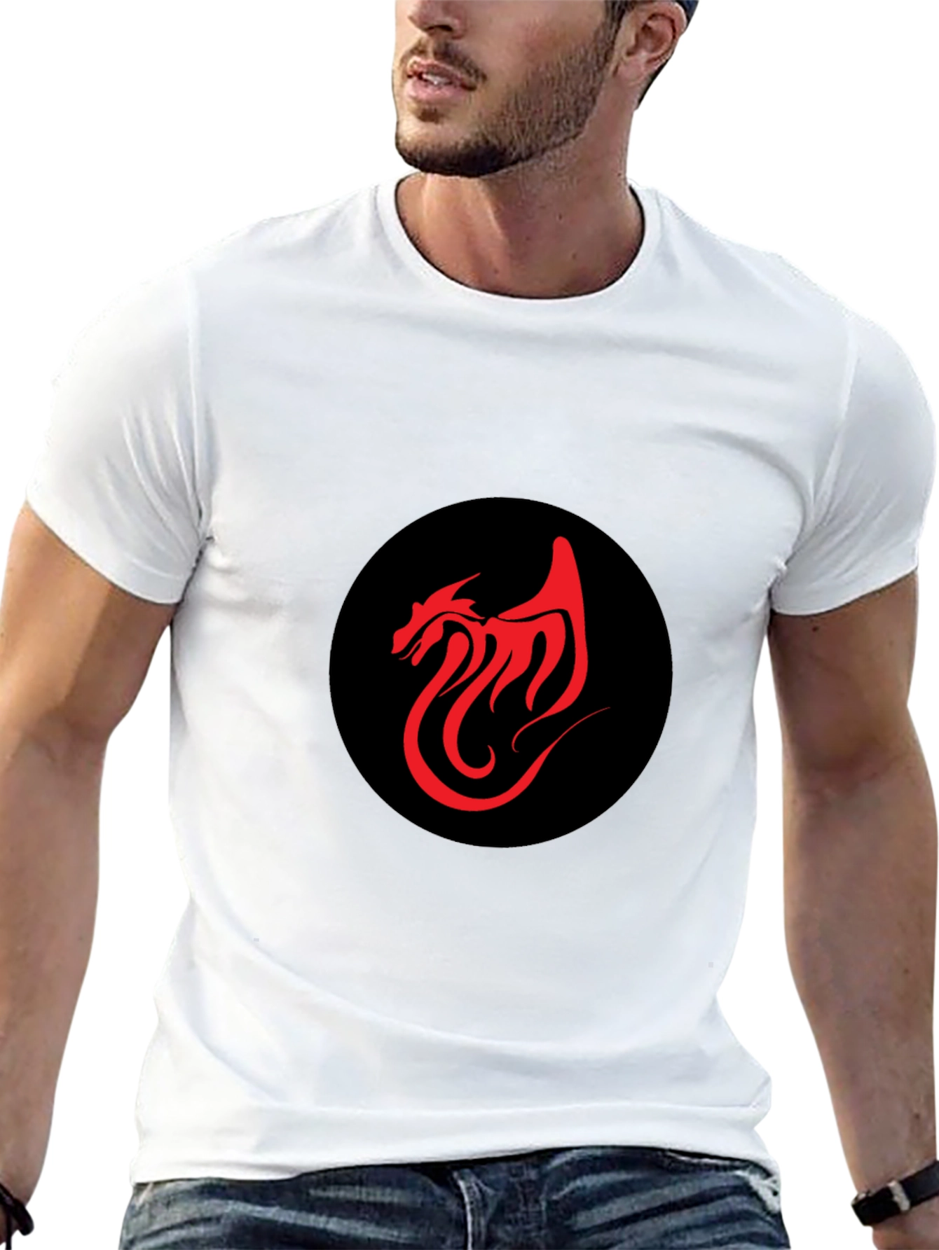 Dragon Emblem Black T-Shirt