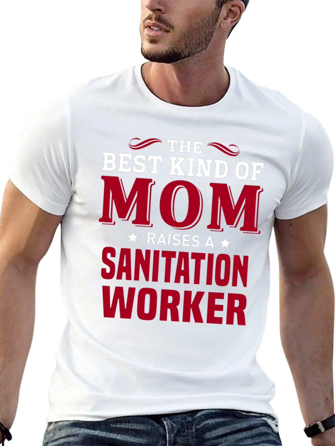 Best Kind of Mom Raises Sanitation Worker T-Shirt