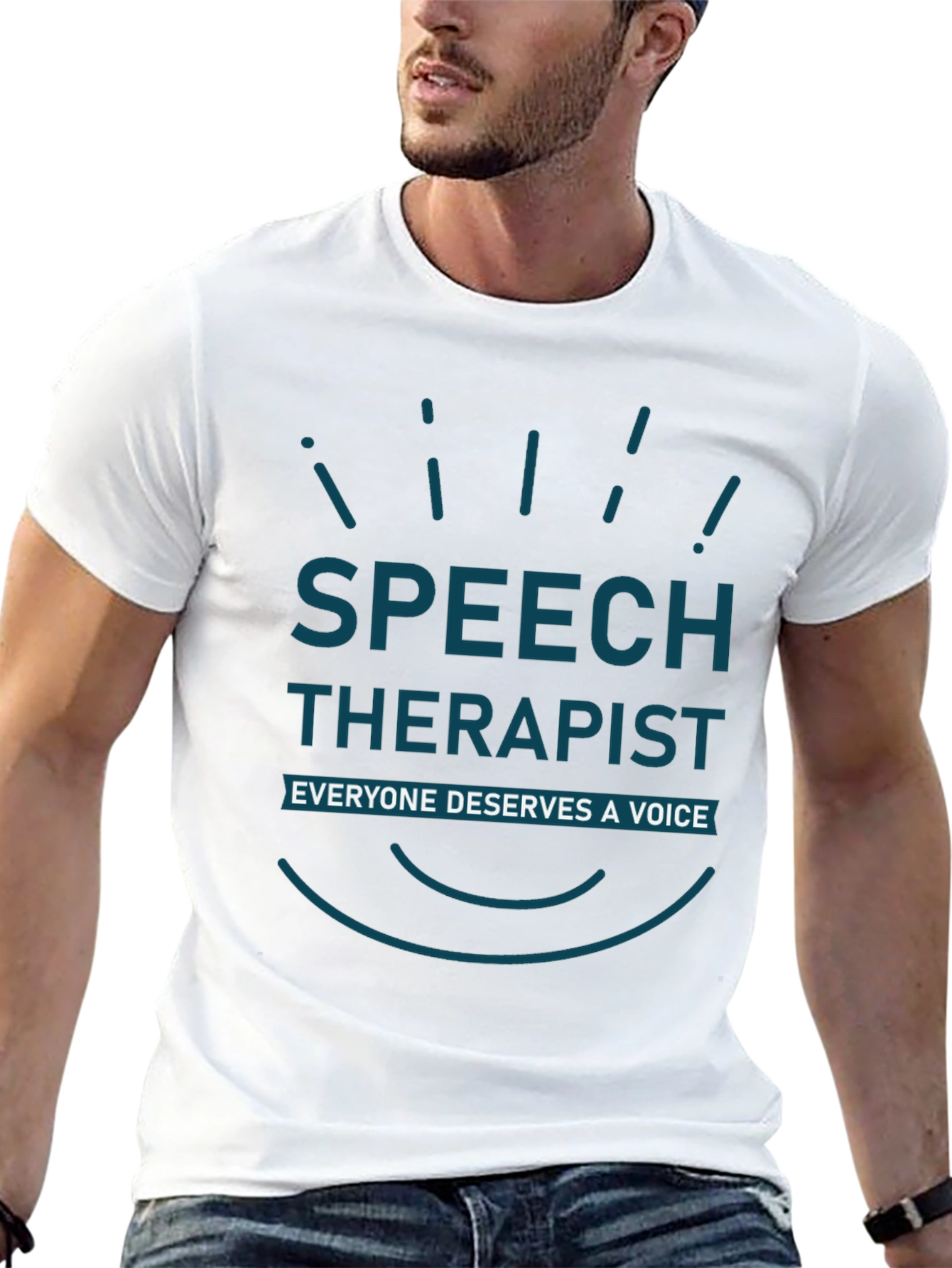 Speech Therapist T-Shirt - Everyone Deserves a Voice