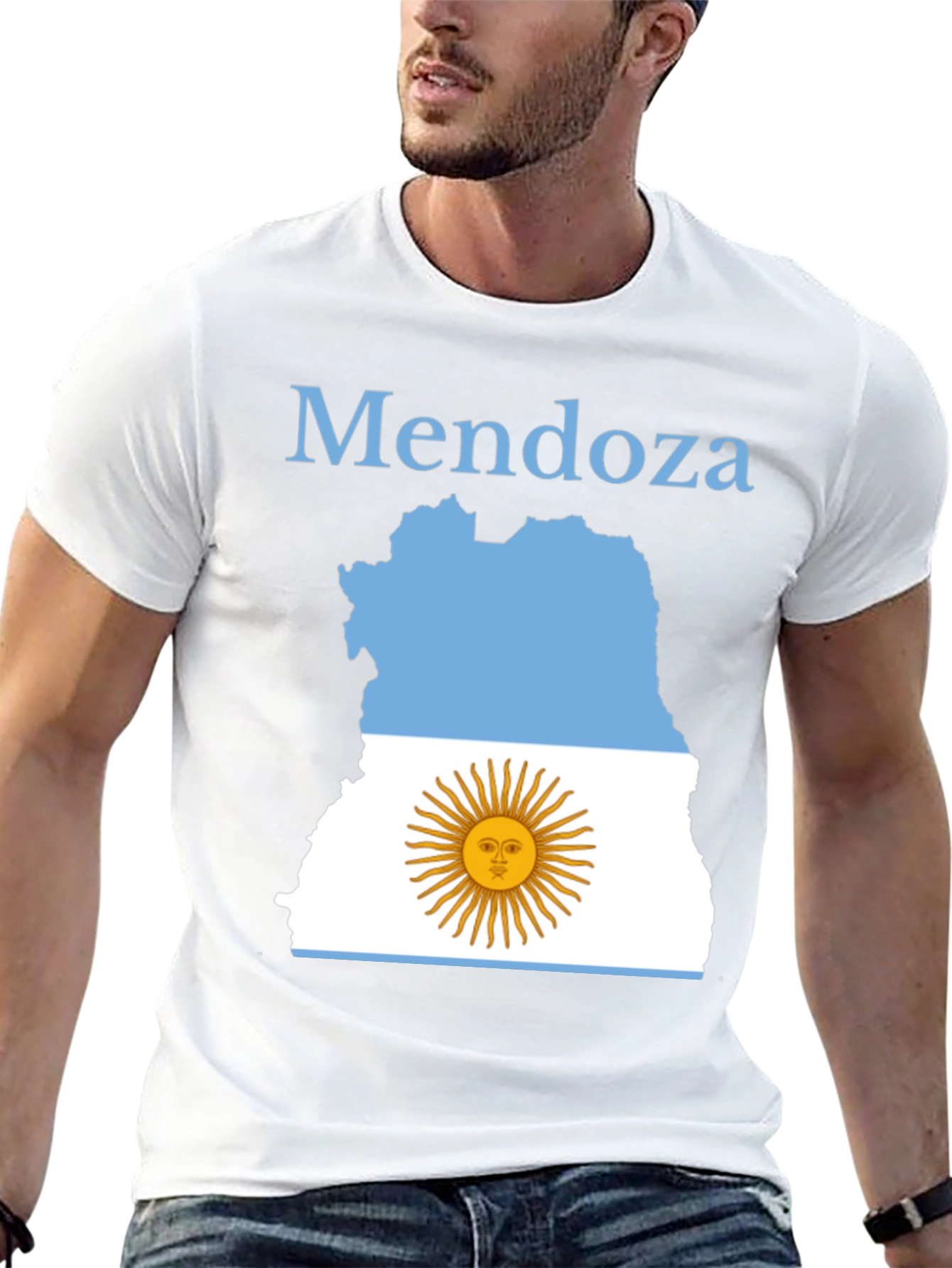 Mendoza Argentina Flag T-Shirt
