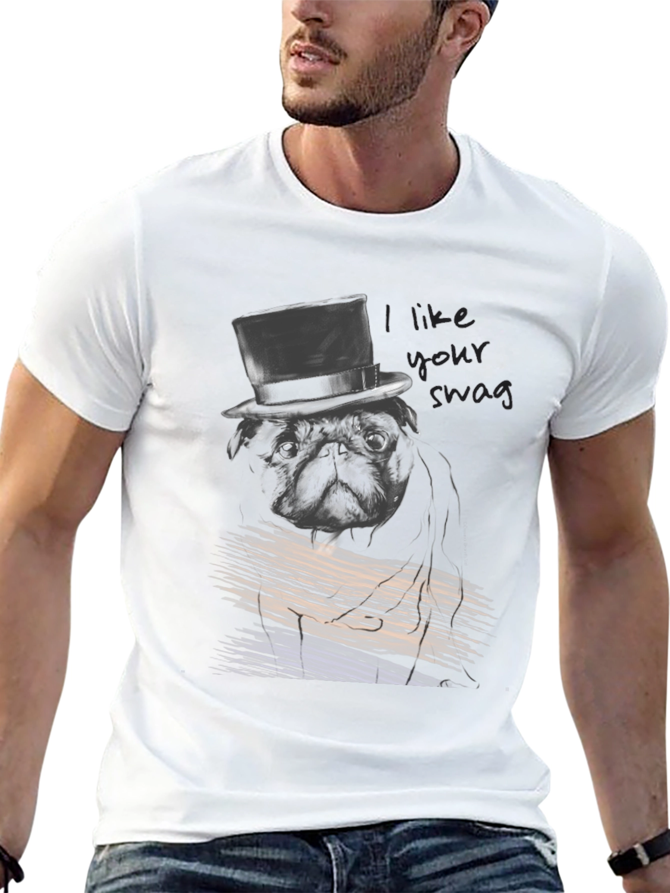 Dapper Dog T-Shirt: I Like Your Swag!