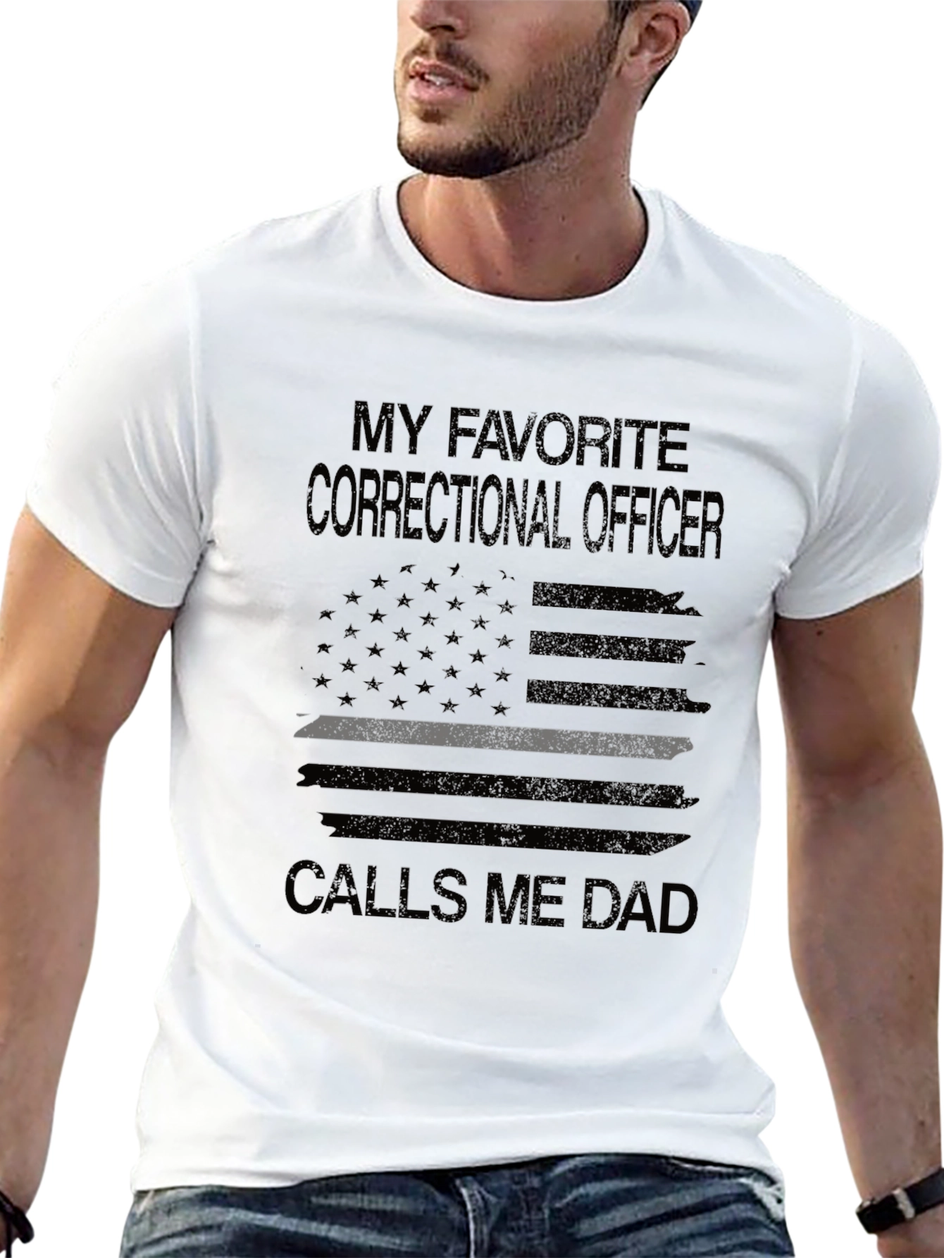 Correctional Officer Dad T-Shirt