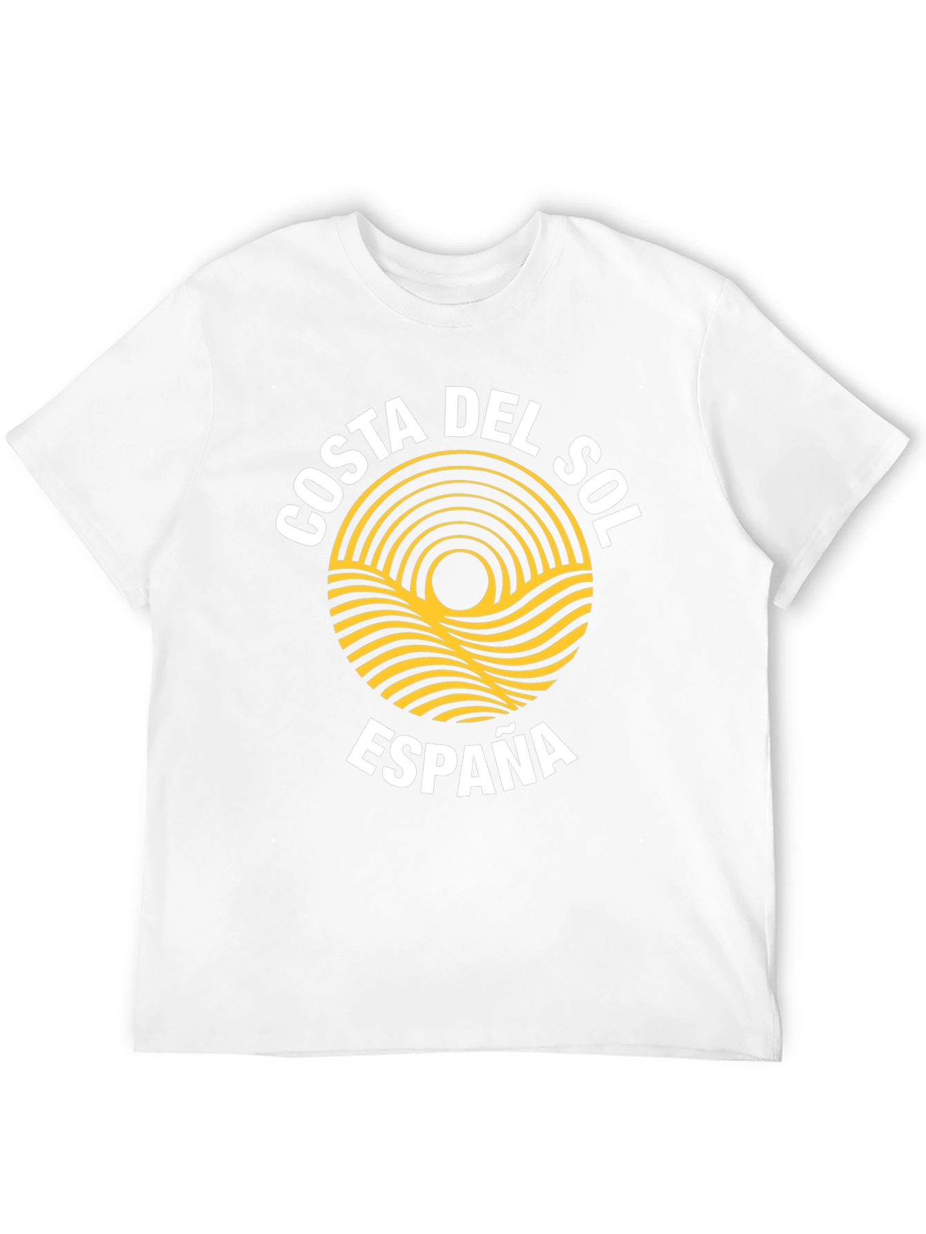 Costa Del Sol España T-Shirt - Black Graphic Tee