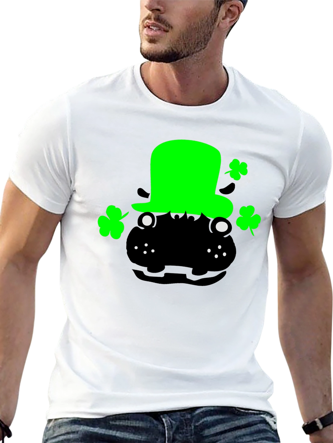 Lucky Hippo St. Patricks Day T-Shirt