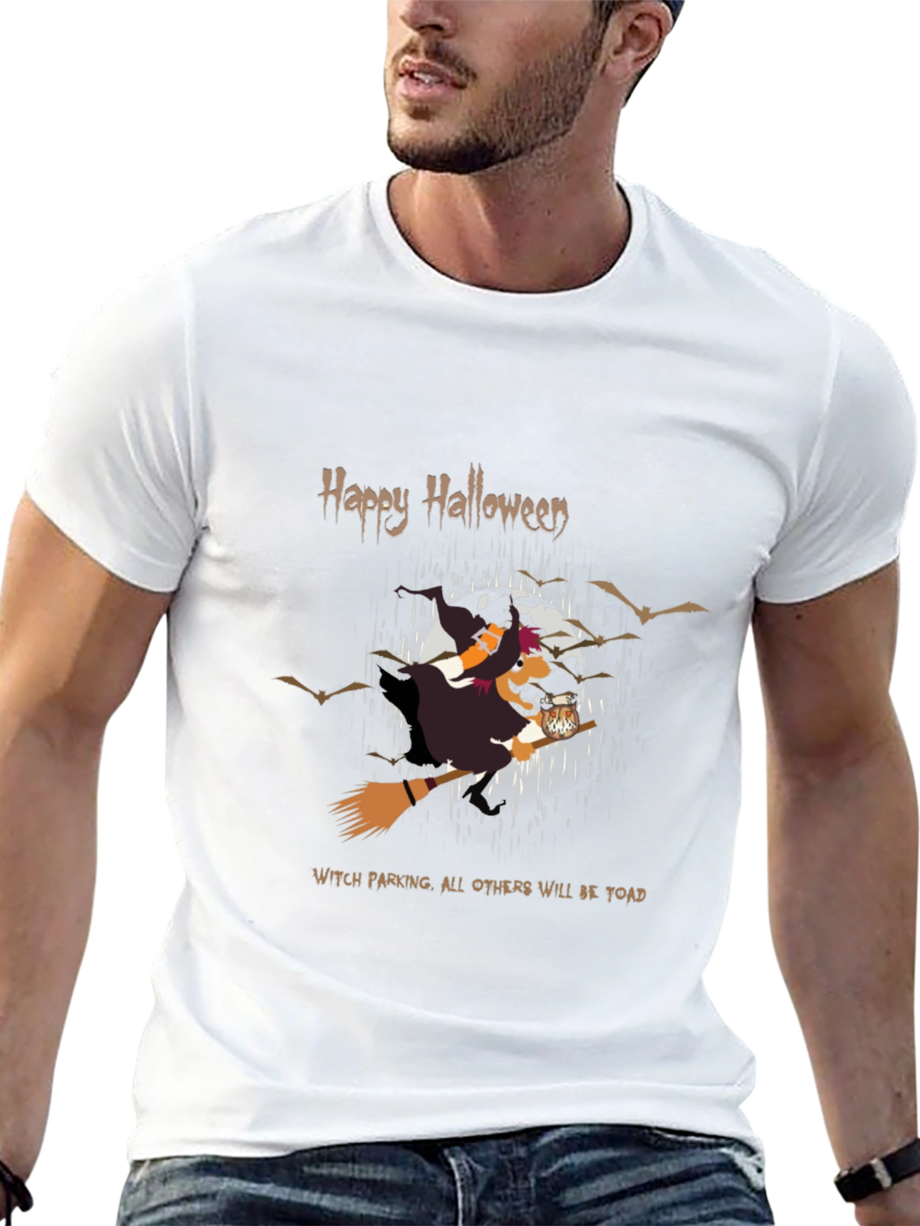 Happy Halloween Witch Parking T-Shirt