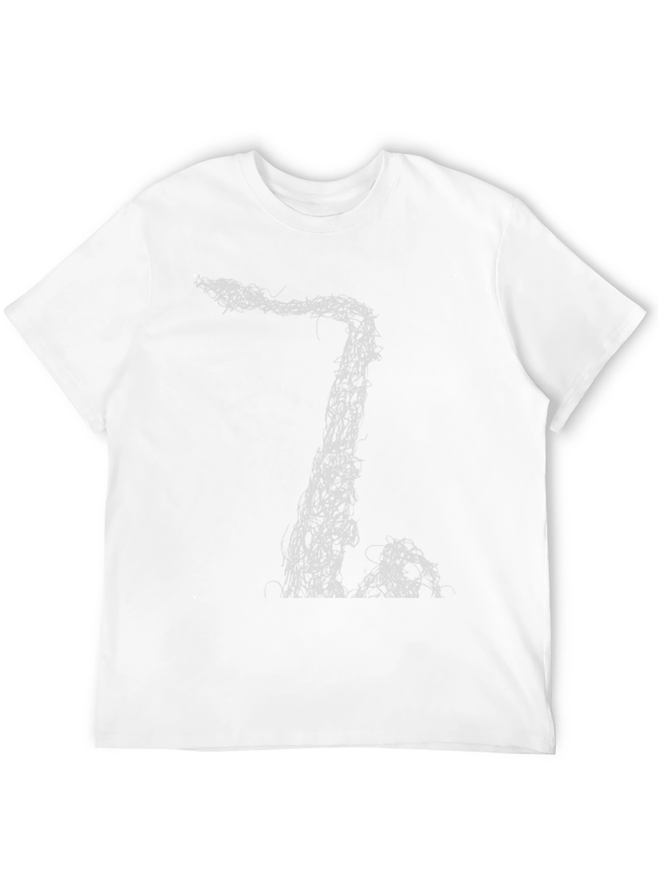 Abstract Black T-Shirt
