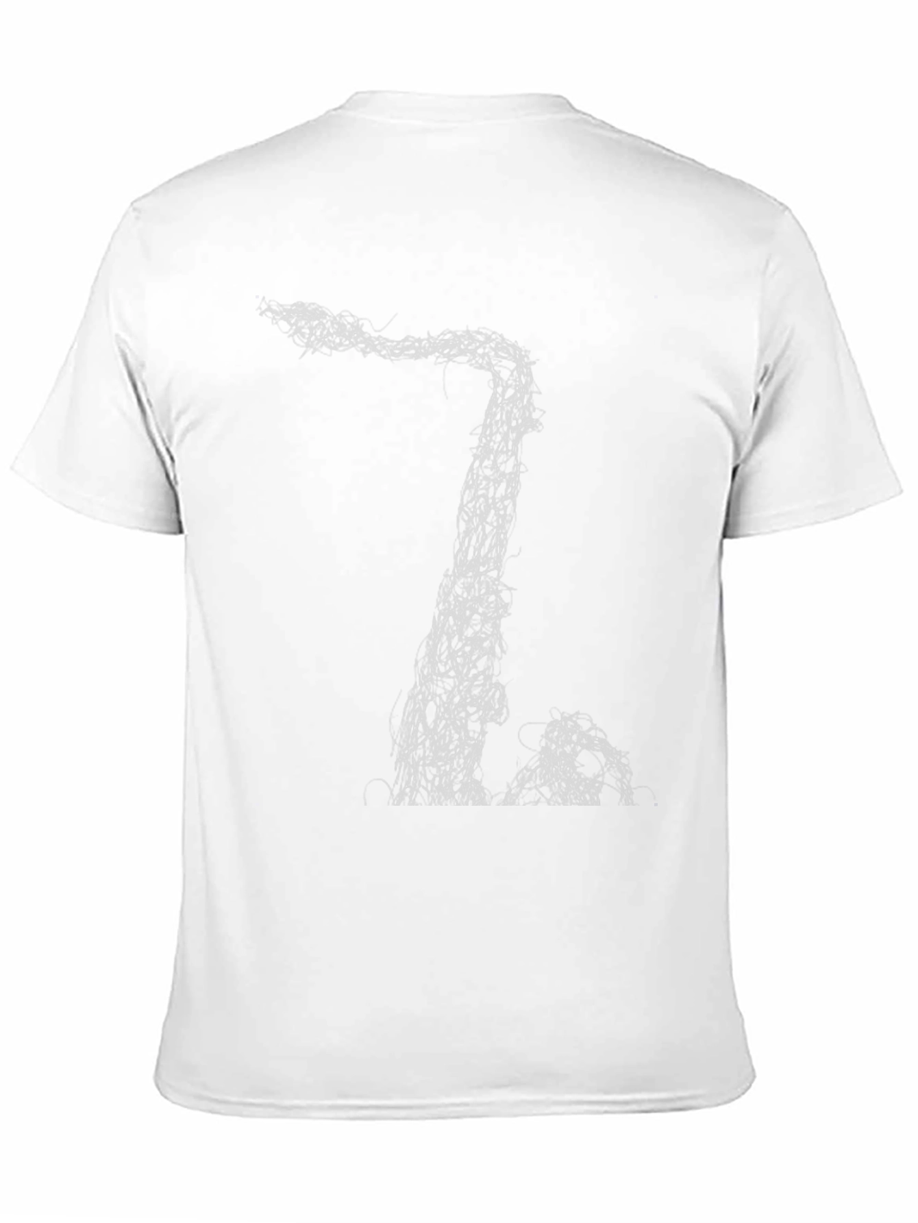 Abstract Black T-Shirt