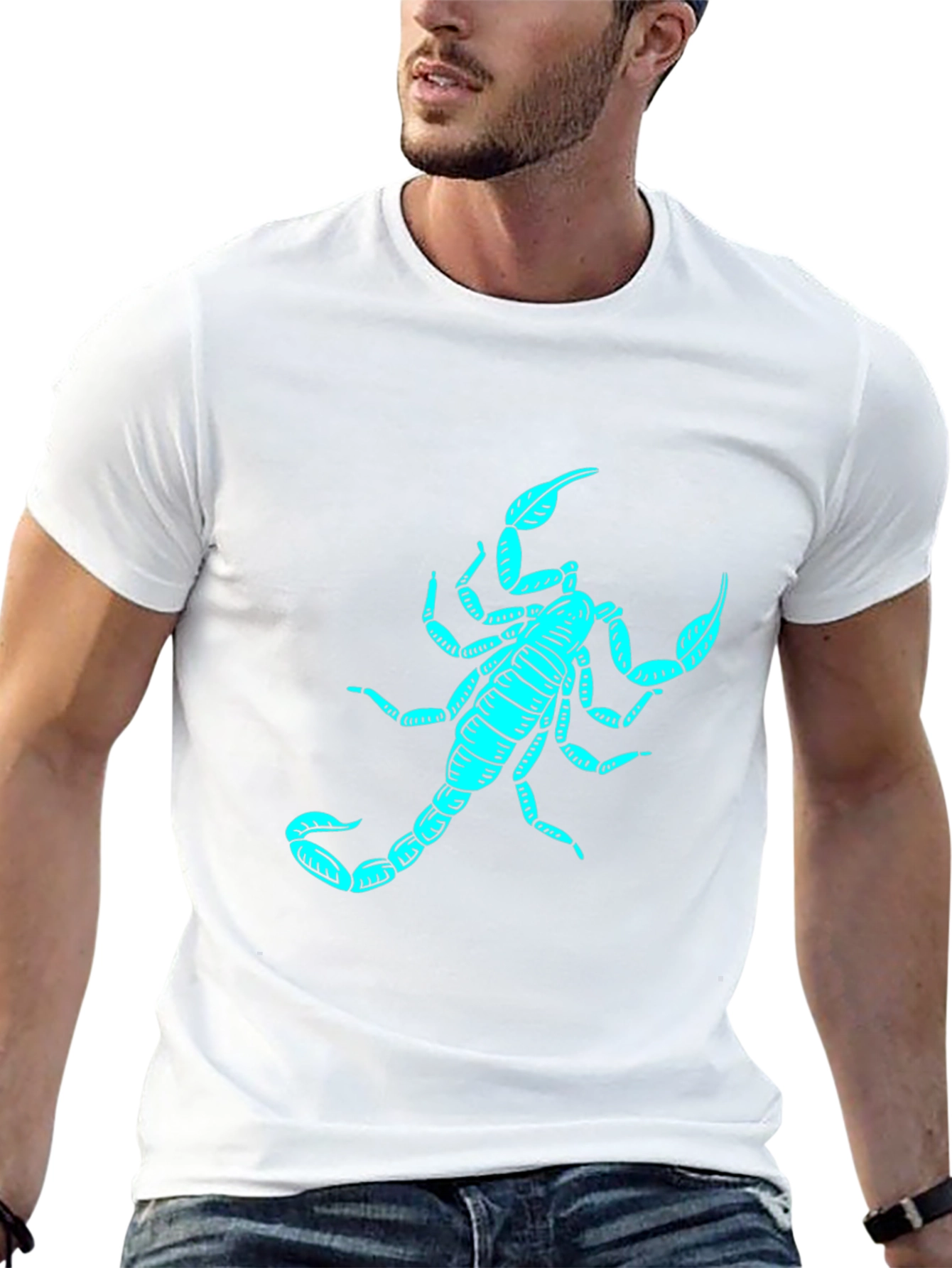 Scorpion Graphic Black T-Shirt