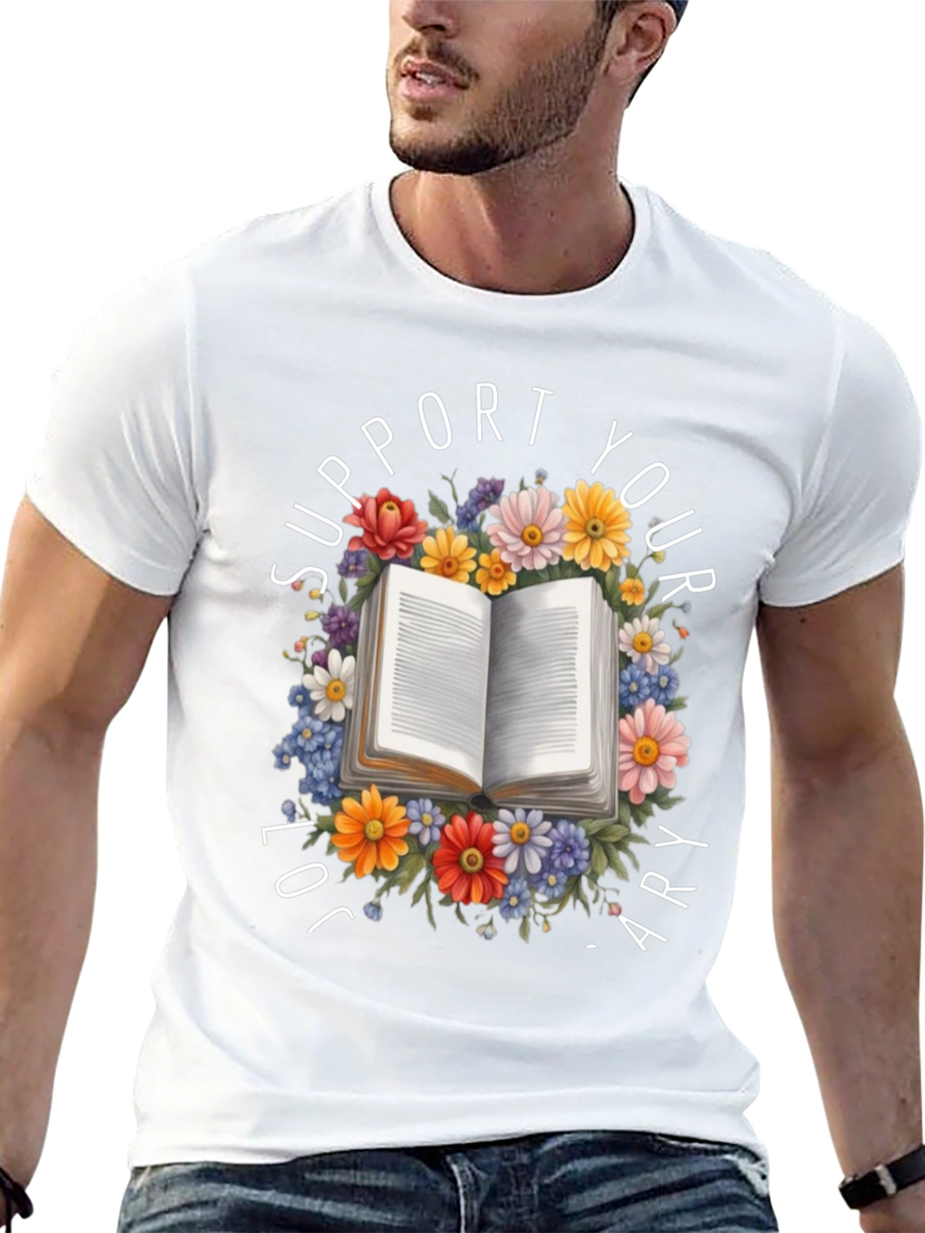 Support Your Local Library T-Shirt