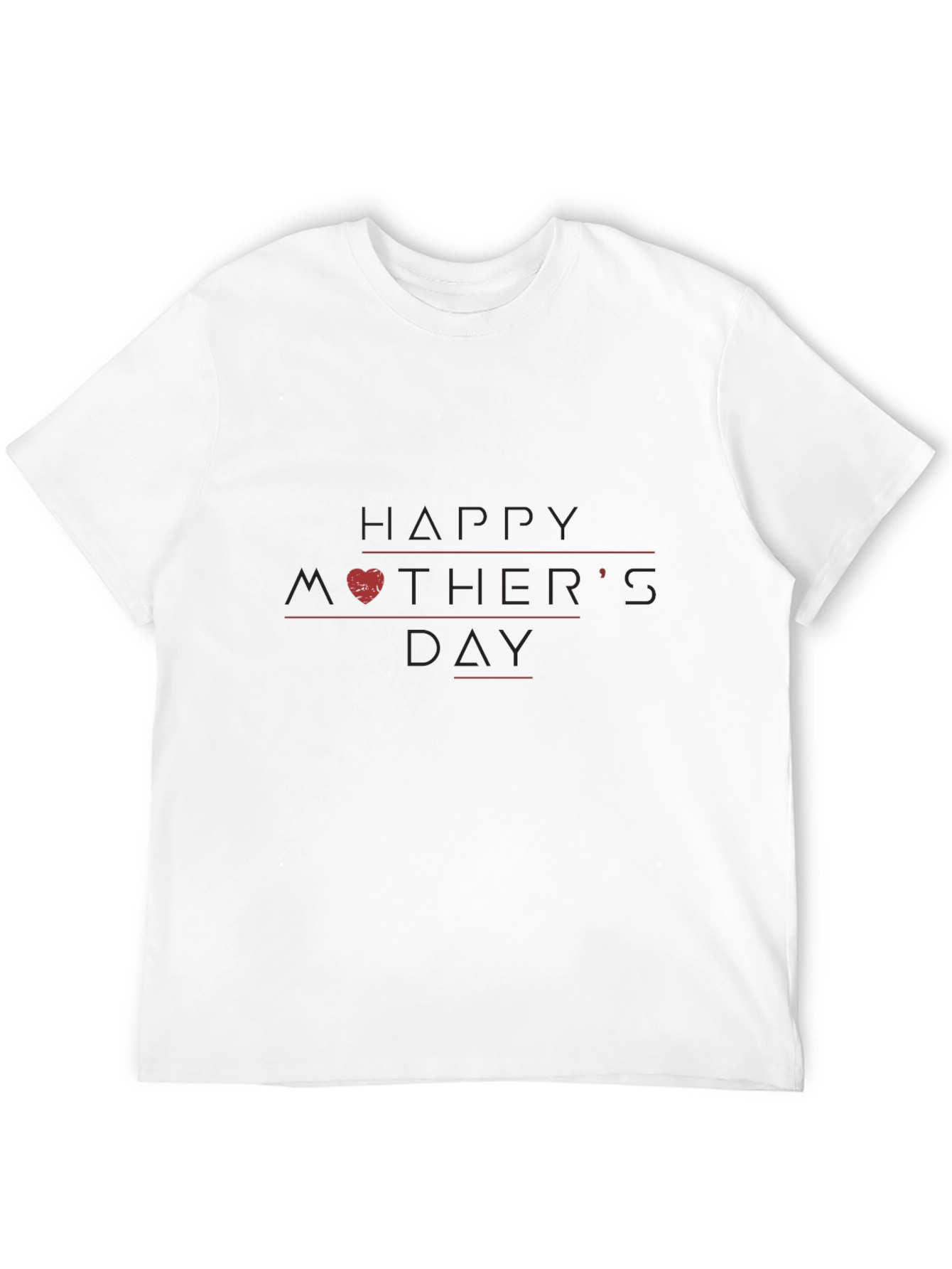 Happy Mothers Day Black Tee
