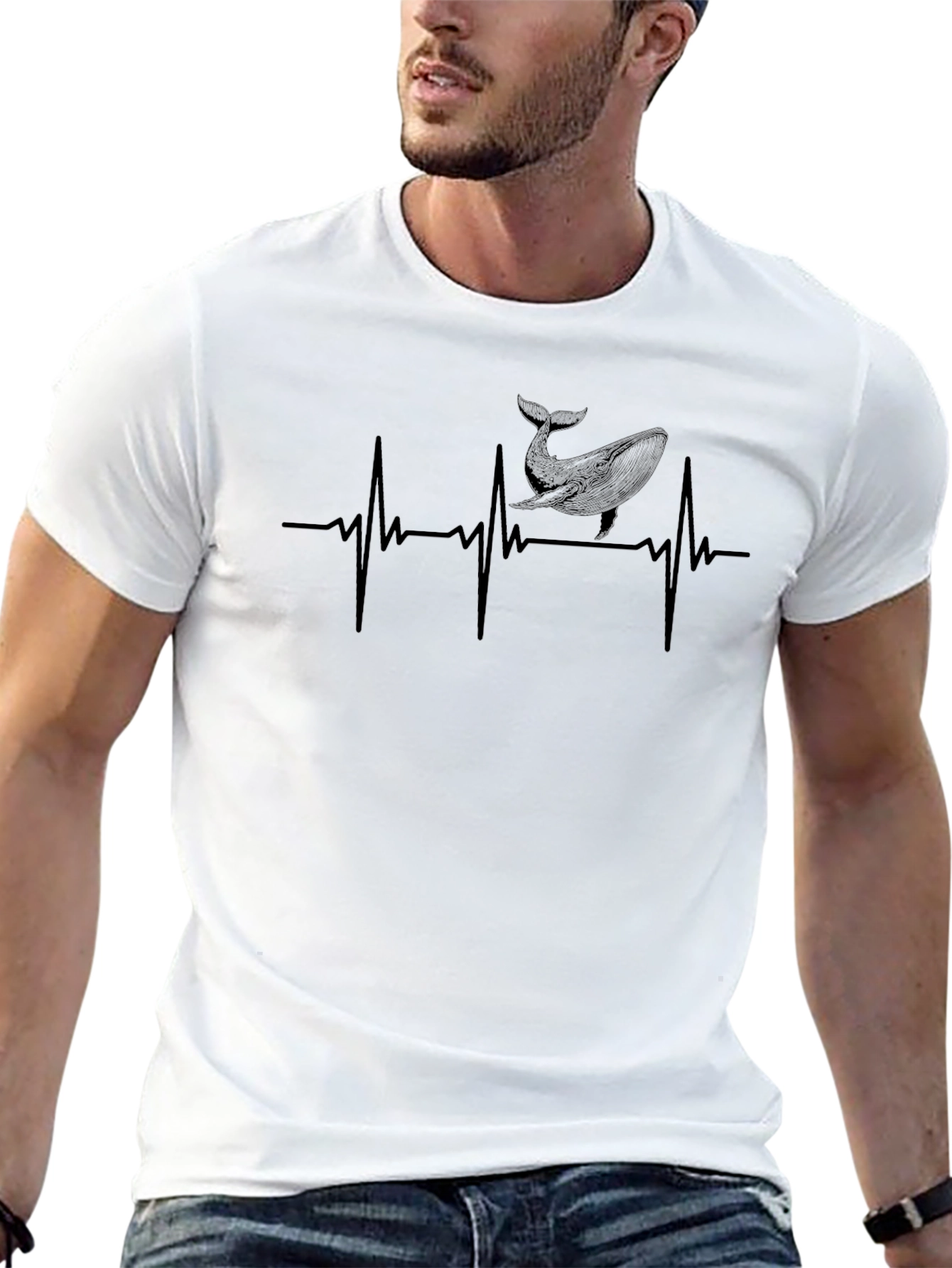 Whale Heartbeat T-Shirt