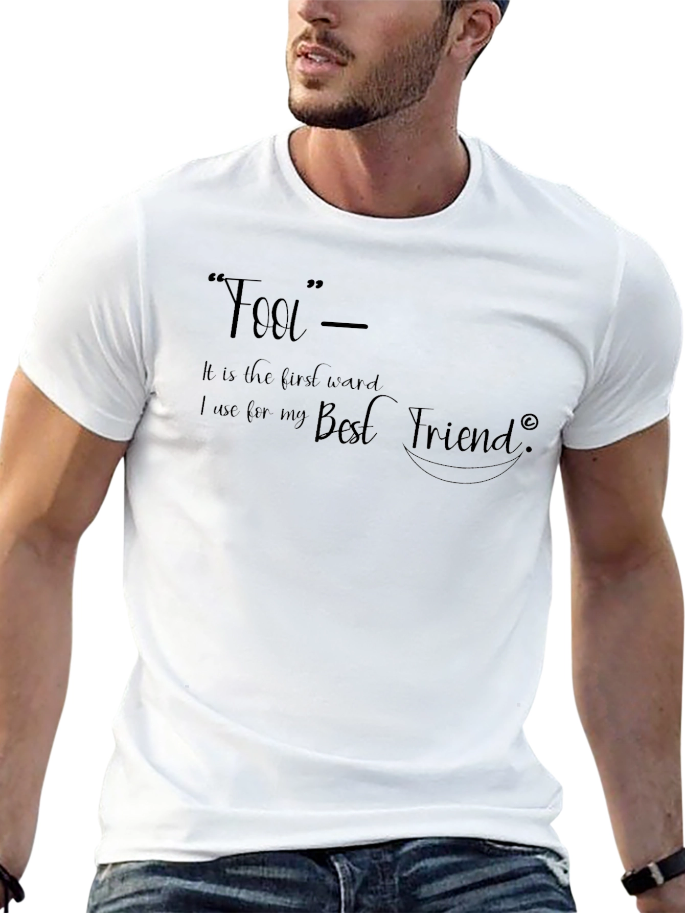 Fool - Best Friend Graphic T-Shirt