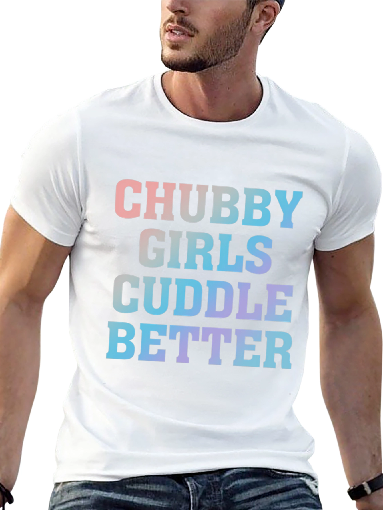 Chubby Girls Cuddle Better Tee
