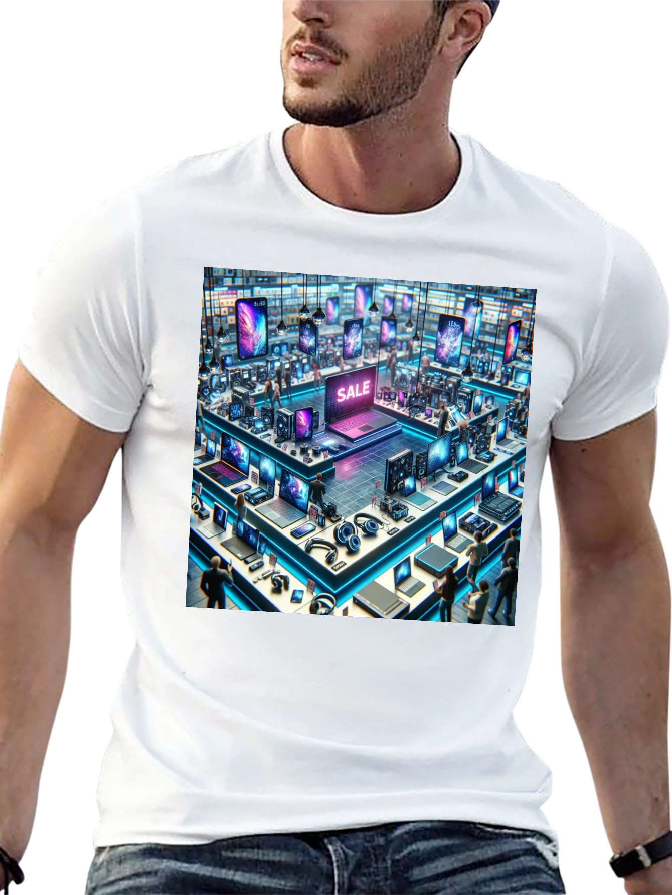 Tech Sale Graphic T-Shirt