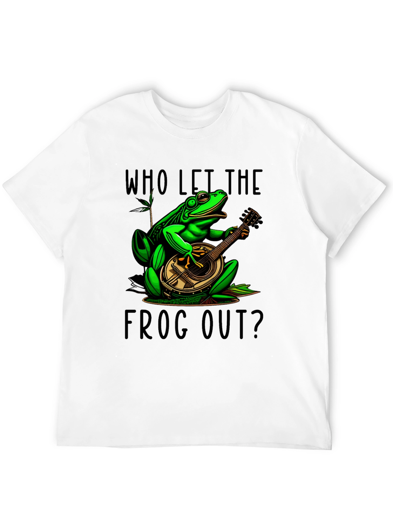 Who Let The Frog Out? T-Shirt