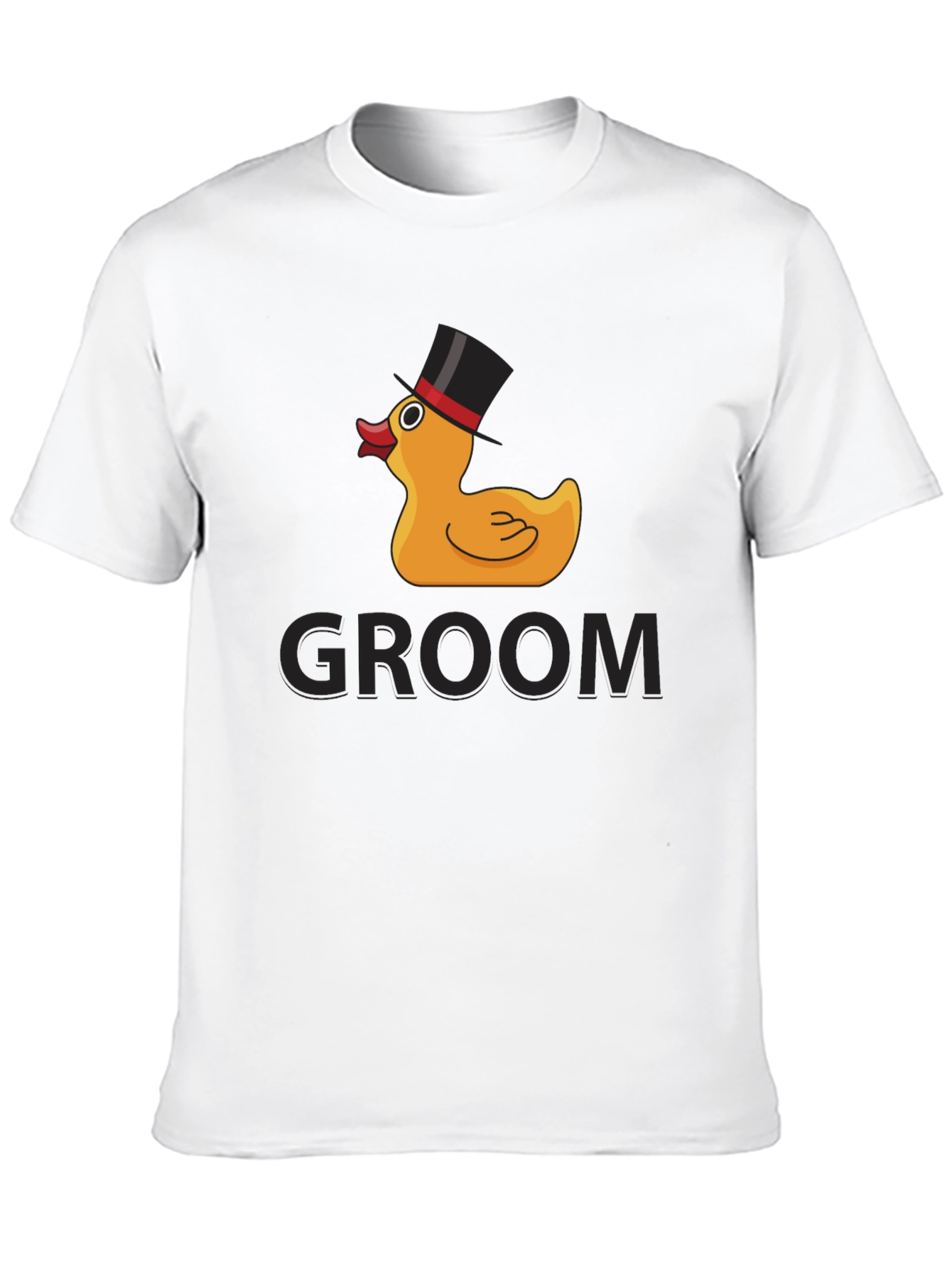 Groom Duck T-Shirt - Novelty Wedding Apparel