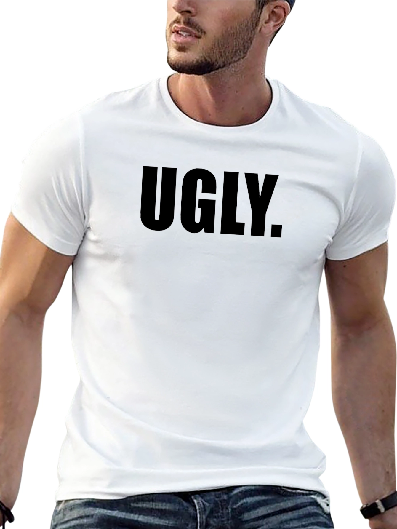 Ugly Graphic Tee - Bold Statement T-Shirt