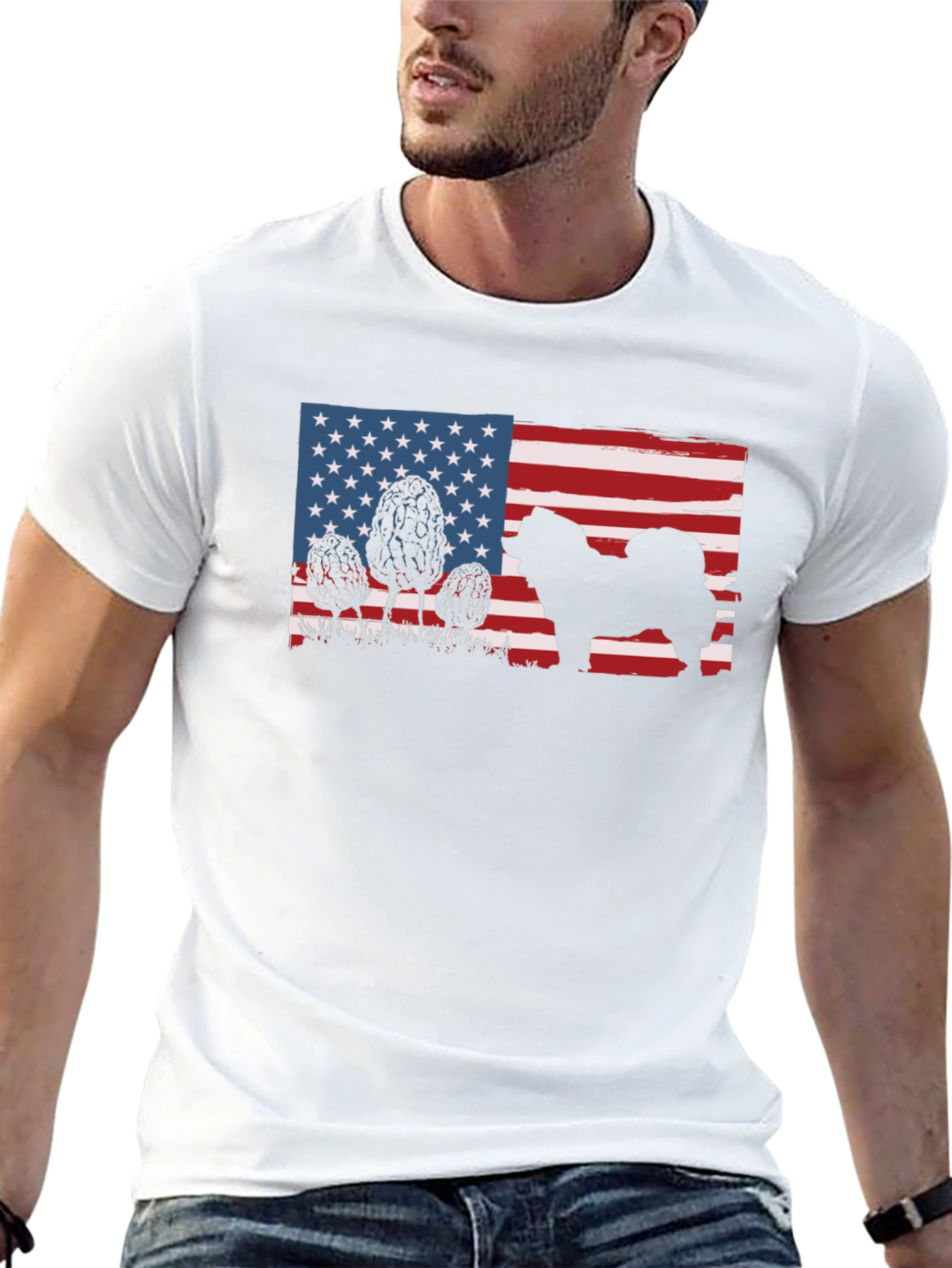 American Chow Chow Silhouette T-Shirt