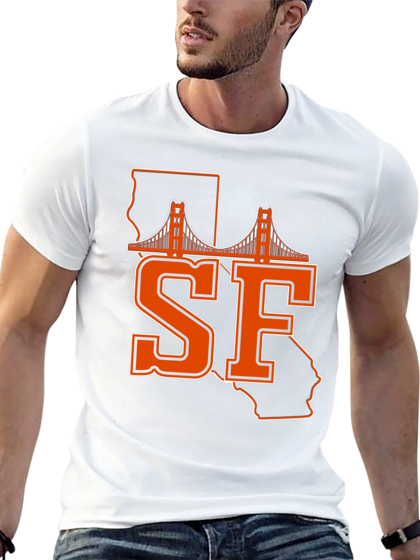SF Giants T-Shirt: Golden Gate Bridge California