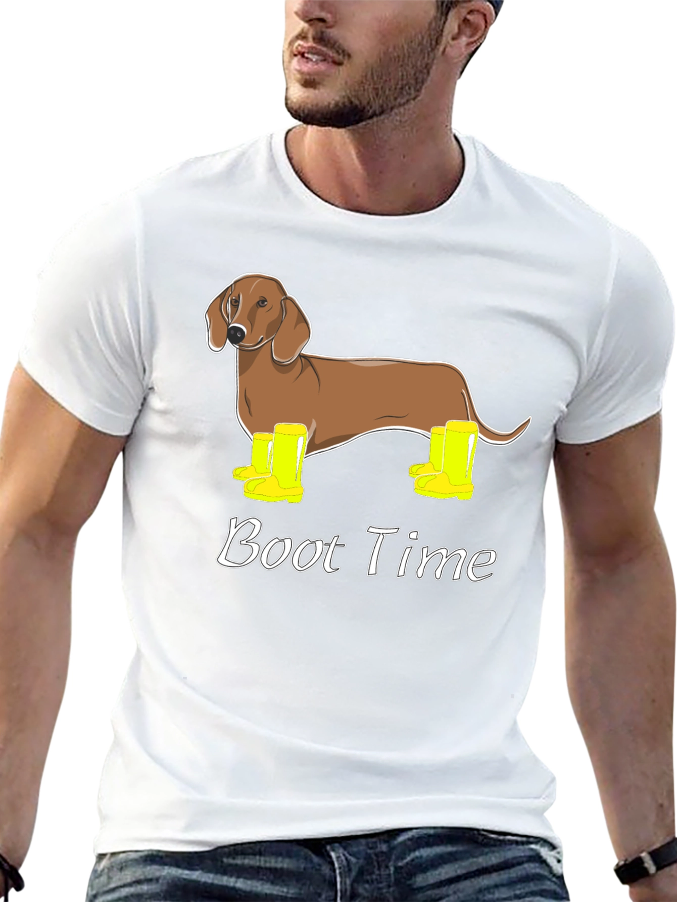 Boot Time Dachshund T-Shirt