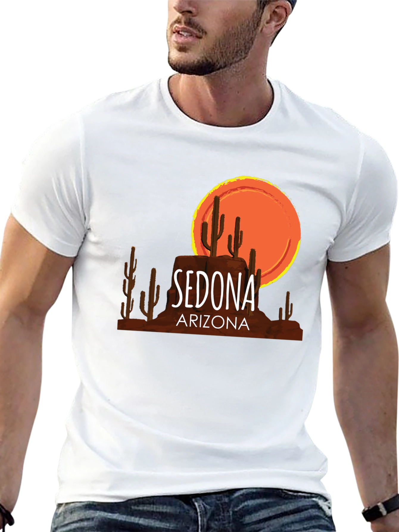 Sedona Arizona Graphic T-Shirt - Desert Sunset Tee