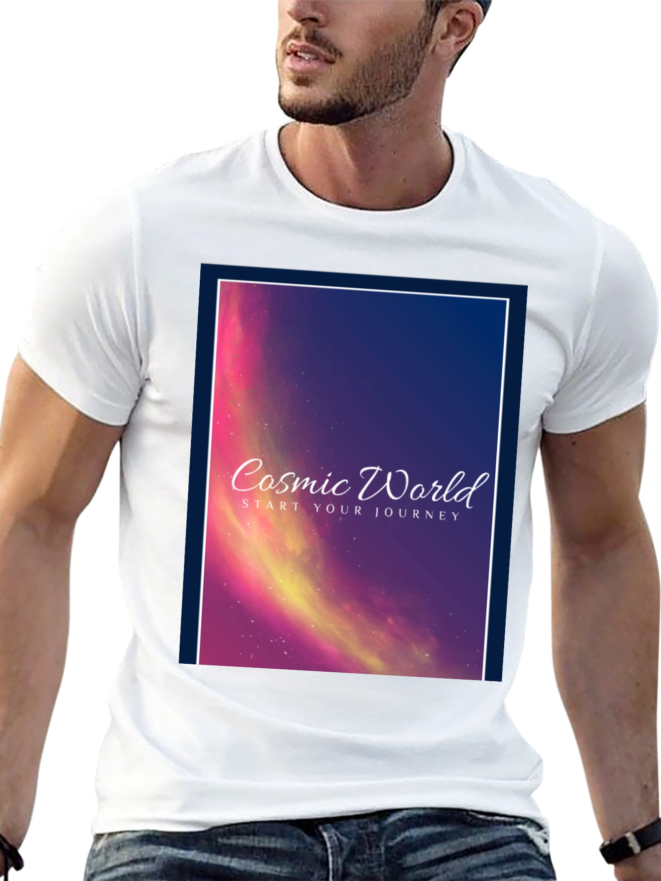 Cosmic World T-Shirt - Start Your Journey