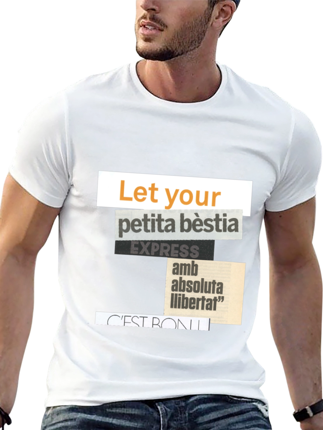 Graphic Print T-Shirt - Let Your Petita Bestia