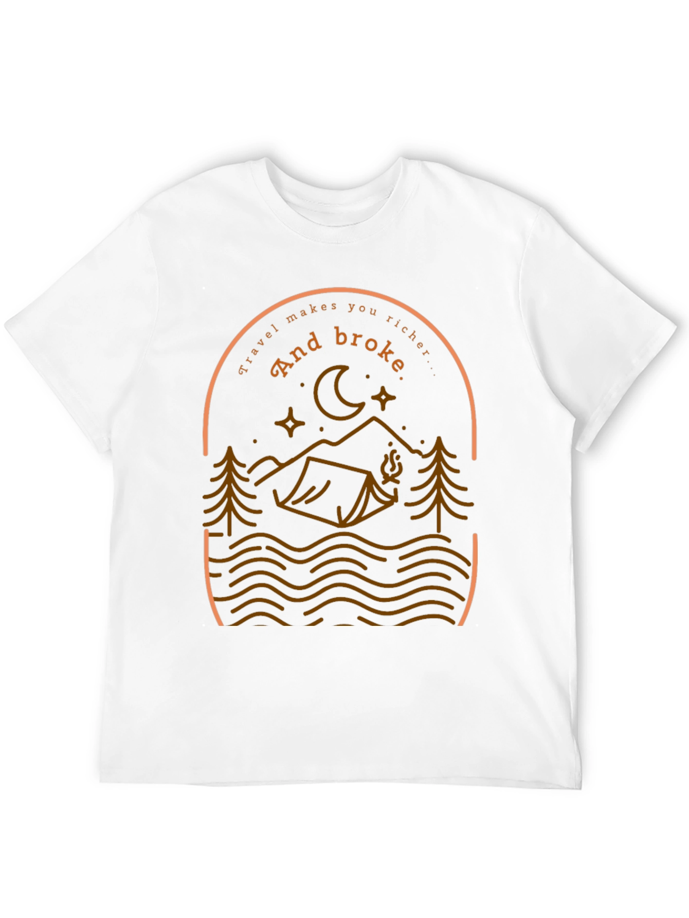 Travel Makes You Richer Graphic Tee