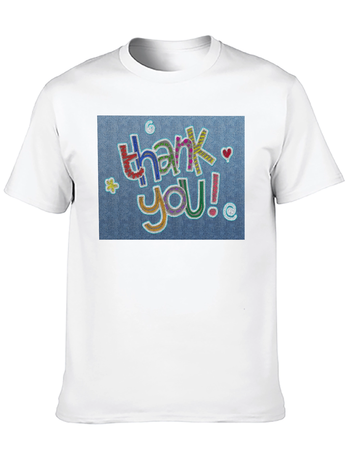 Thank You Graphic T-Shirt - Casual Wear