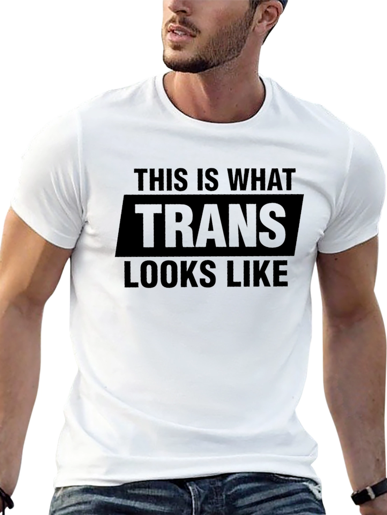 This Is What Trans Looks Like - Graphic T-Shirt
