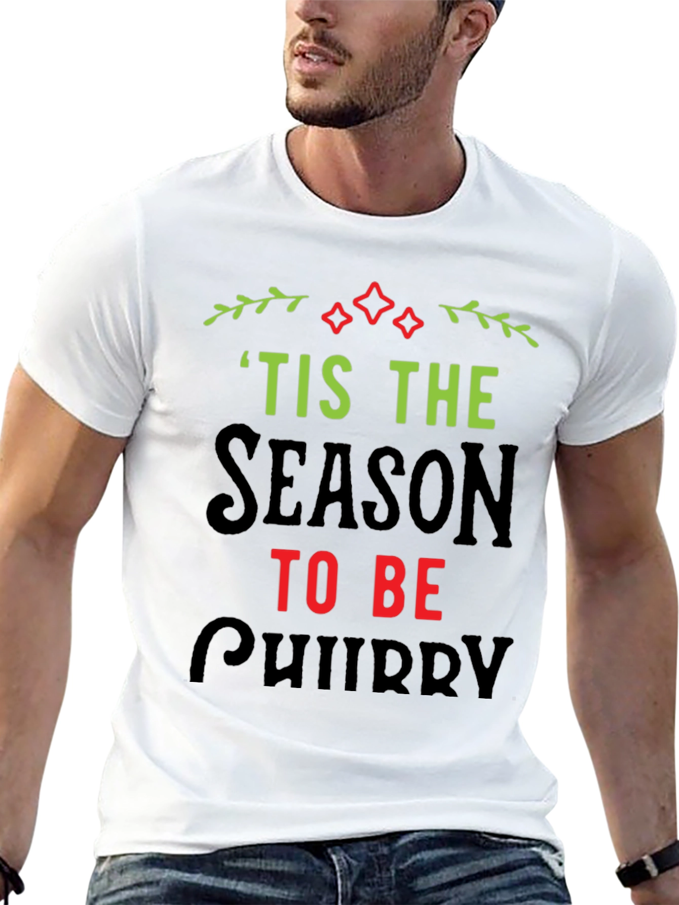 Tis the Season to be Chubby Christmas T-Shirt