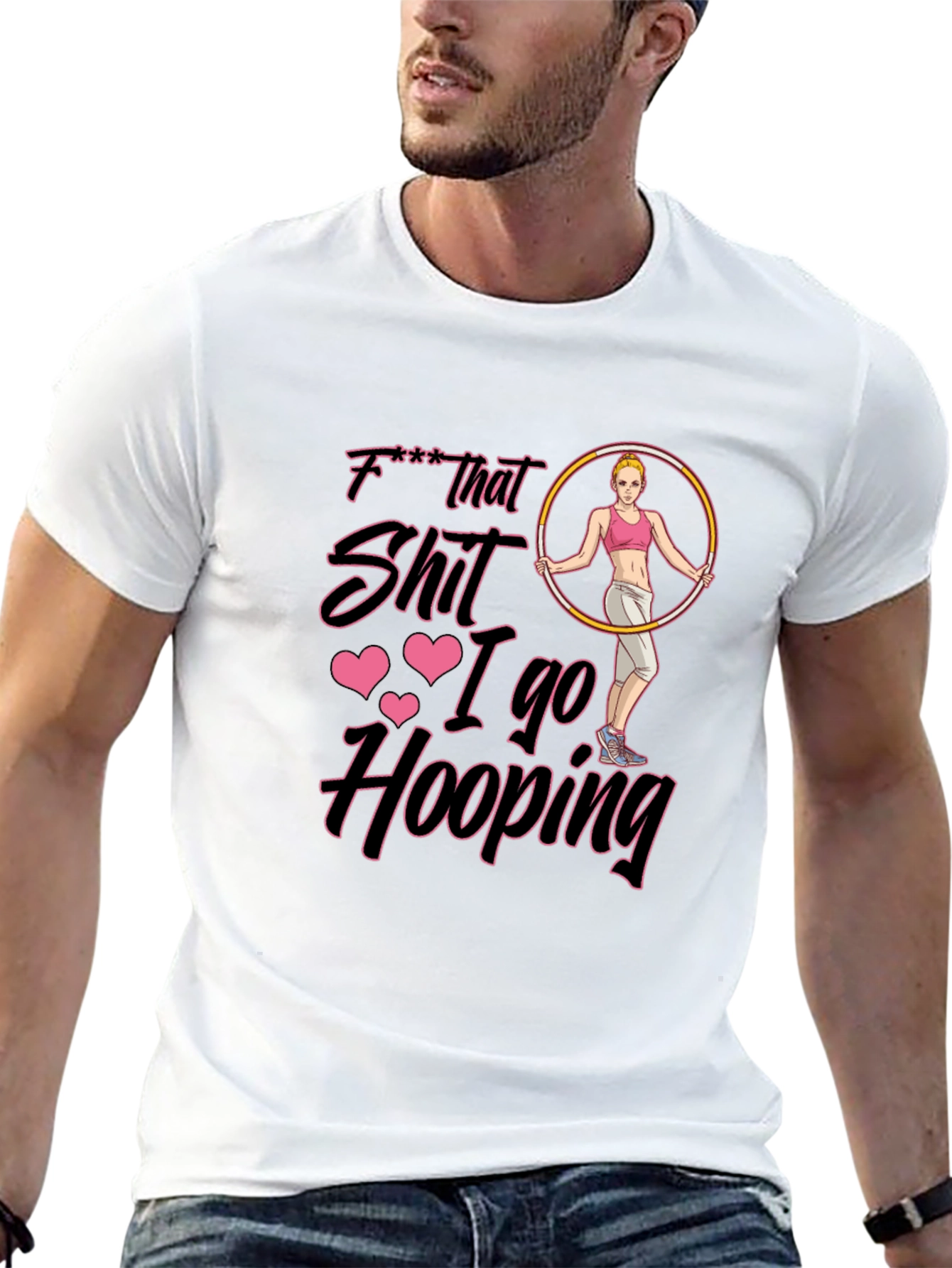 Funny Hooping Graphic Tee