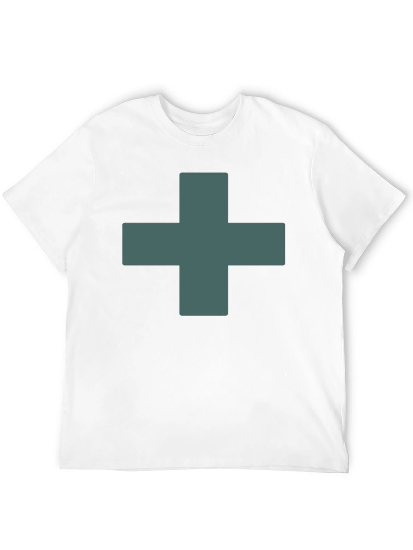 Plus Sign Black T-Shirt
