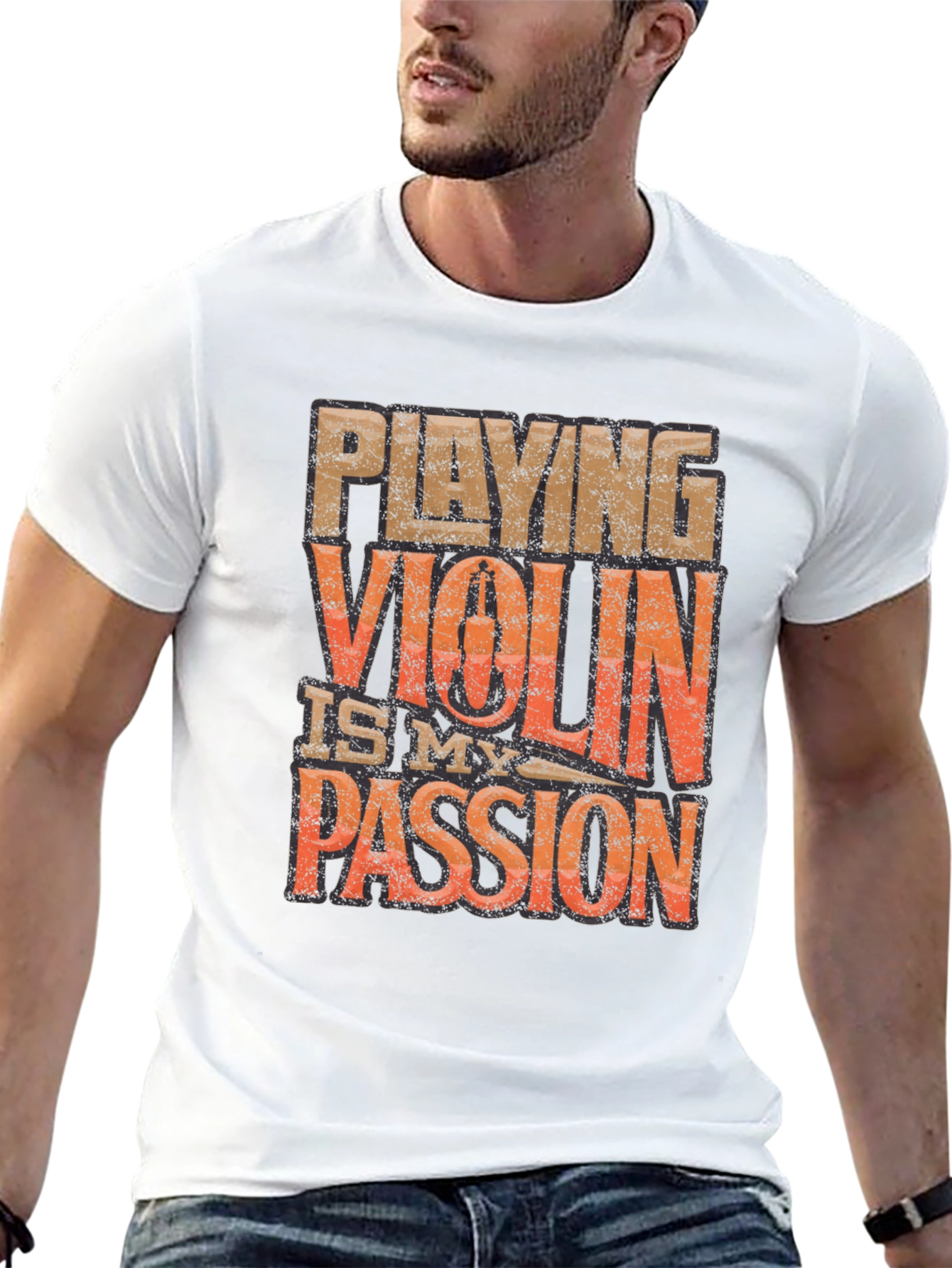 Violin Passion Graphic Tee