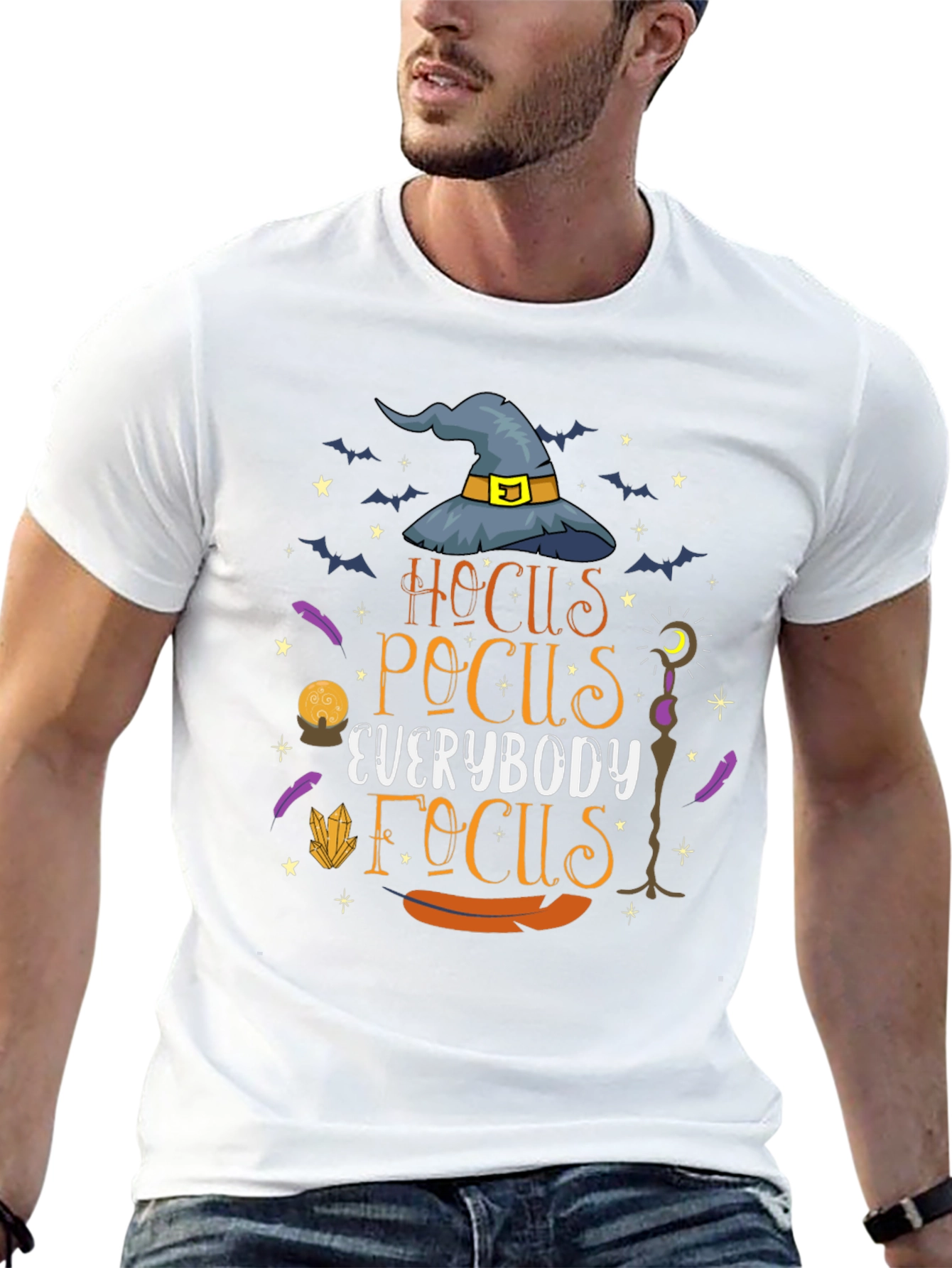 Hocus Pocus Graphic Tee - Halloween Shirt