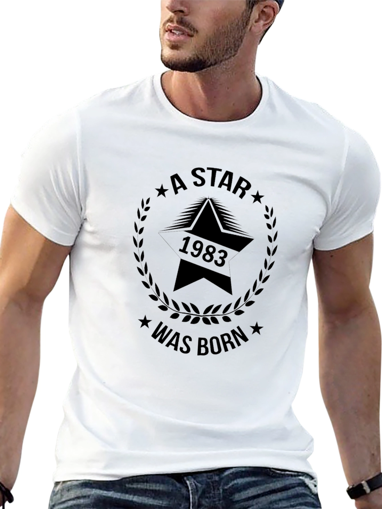 A Star Was Born 1983 Black T-Shirt