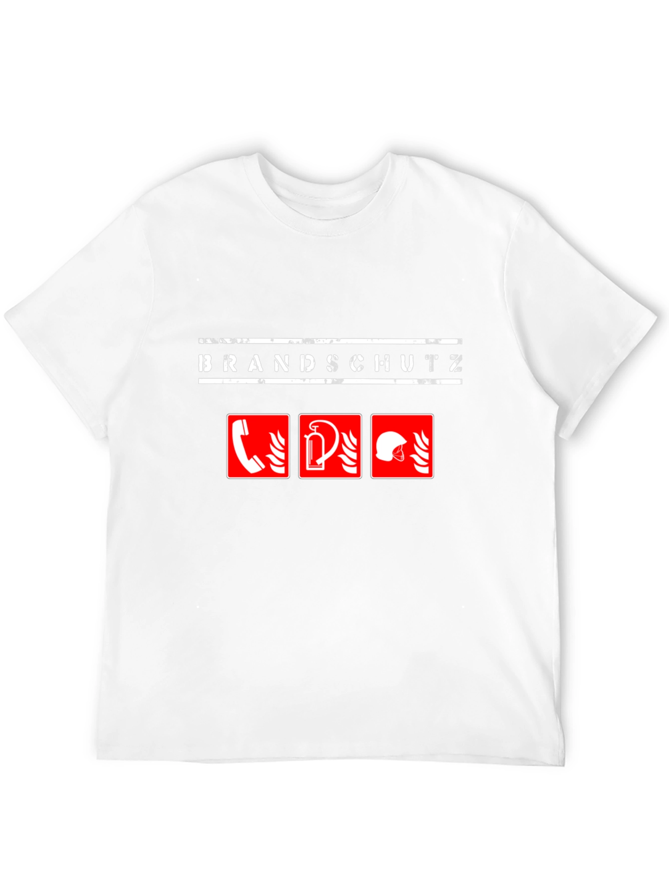 Fire Safety T-Shirt - Brandschutz Design