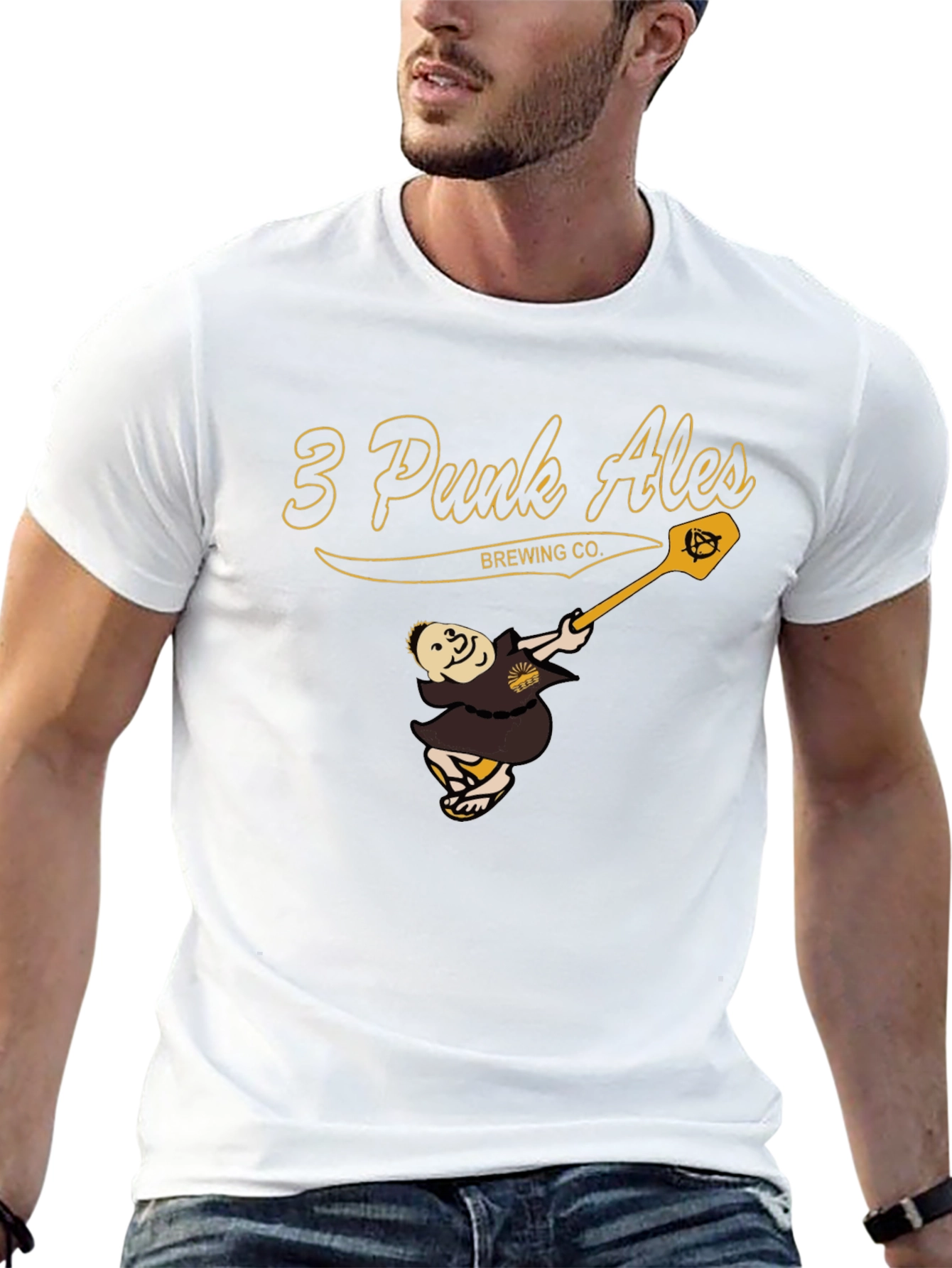 3 Punk Ales Brewing Co. Black T-Shirt