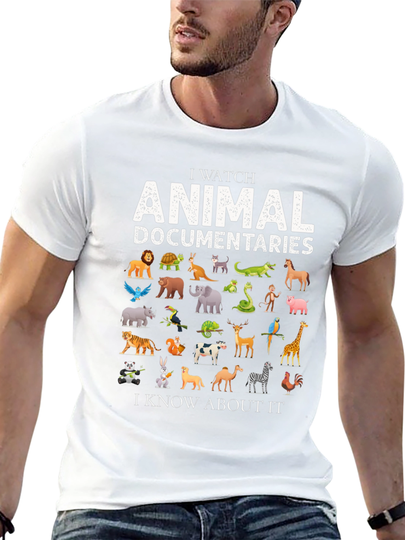 Animal Documentary T-Shirt | Wildlife Enthusiast Tee