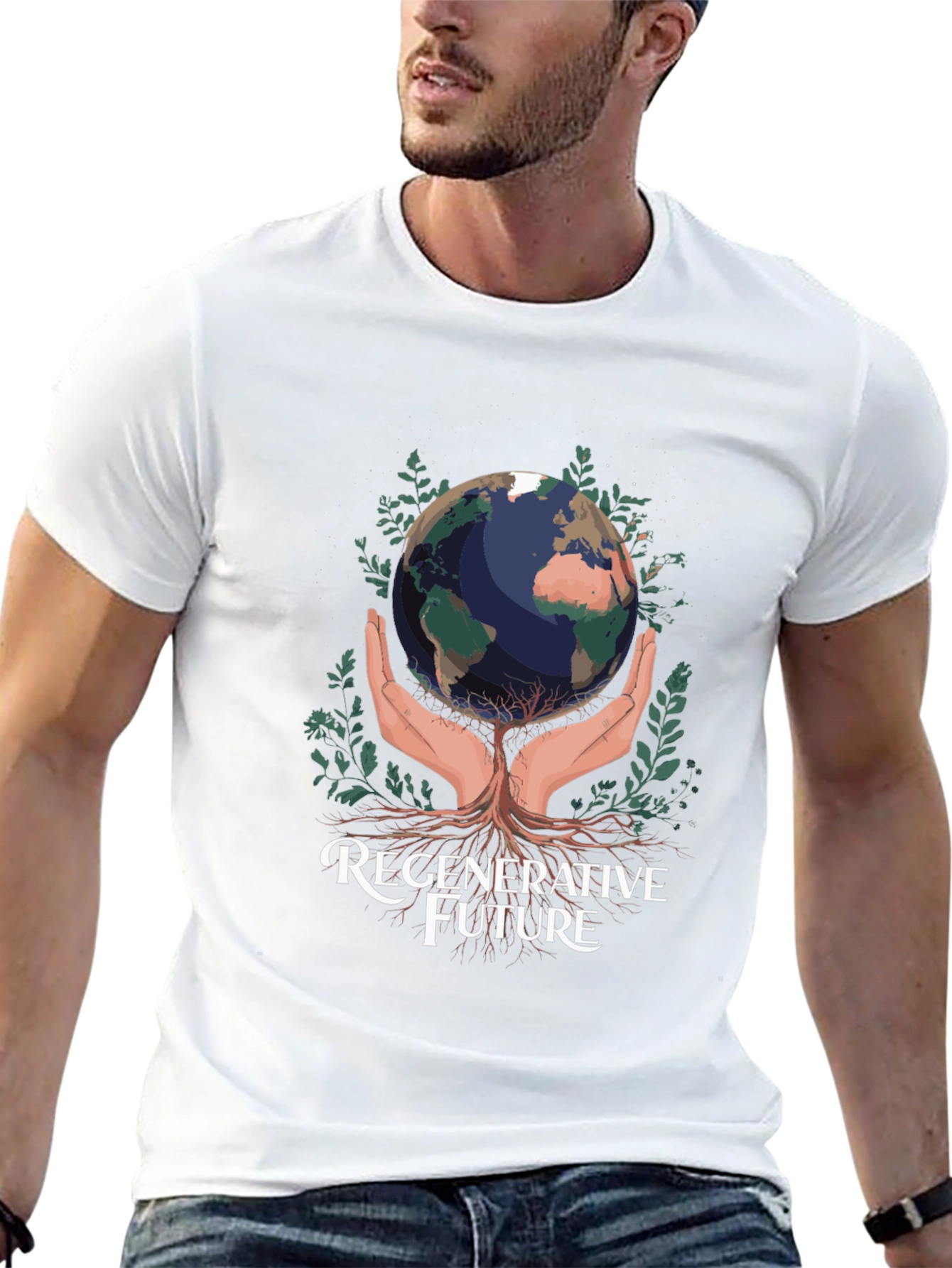 Regenerative Future Earth Graphic Tee