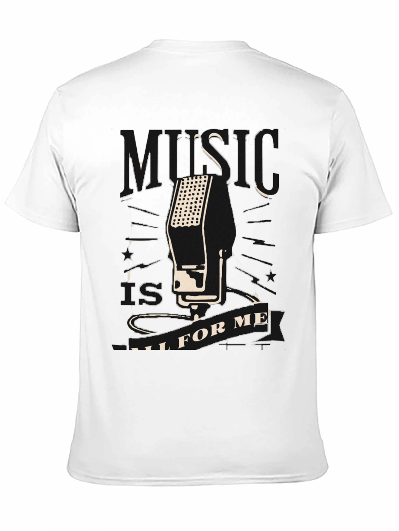 Music Is All For Me T-Shirt