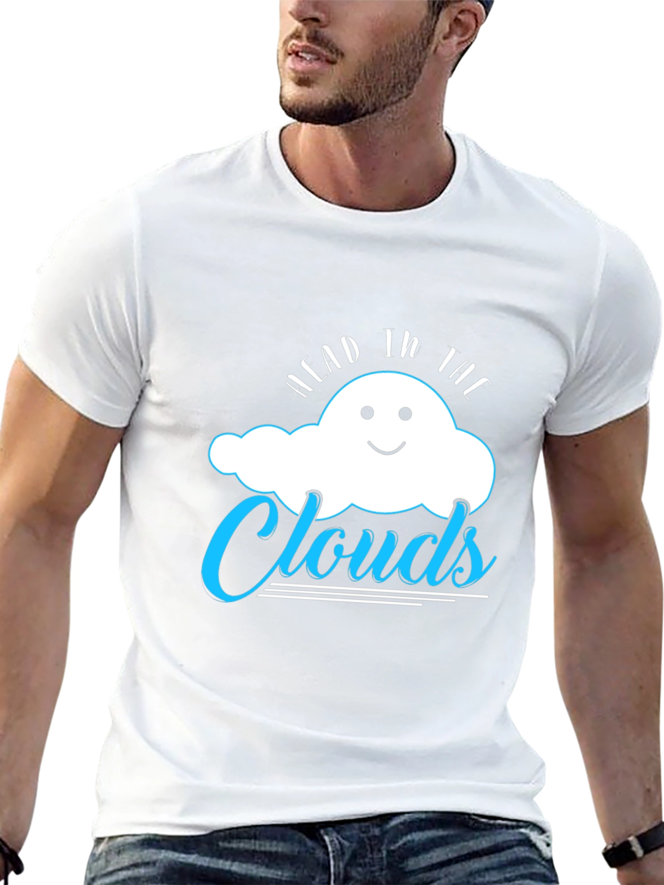 Head in the Clouds Graphic Tee - Black