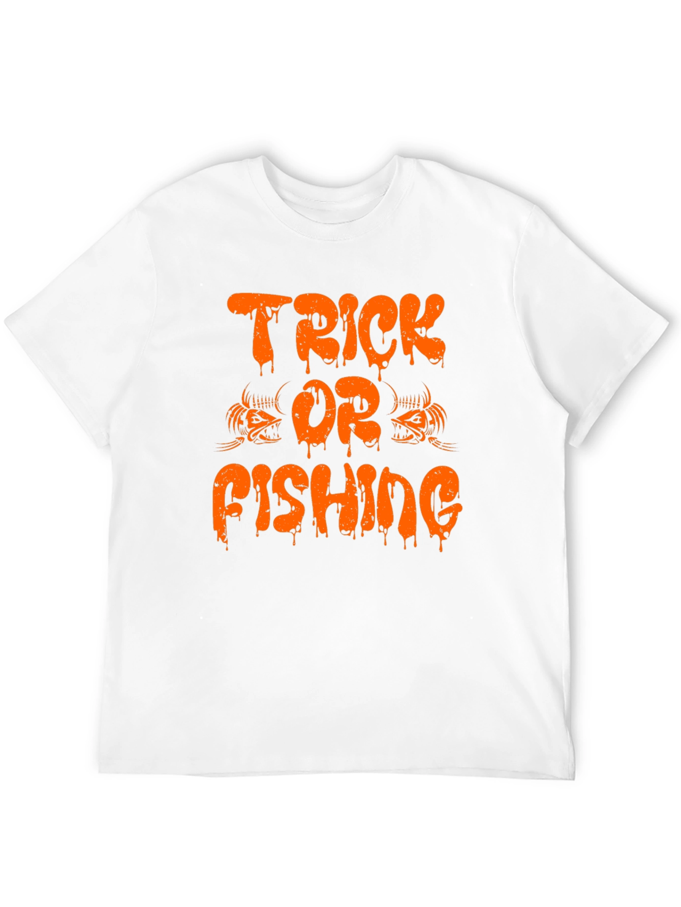 Trick or Fishing Halloween T-Shirt