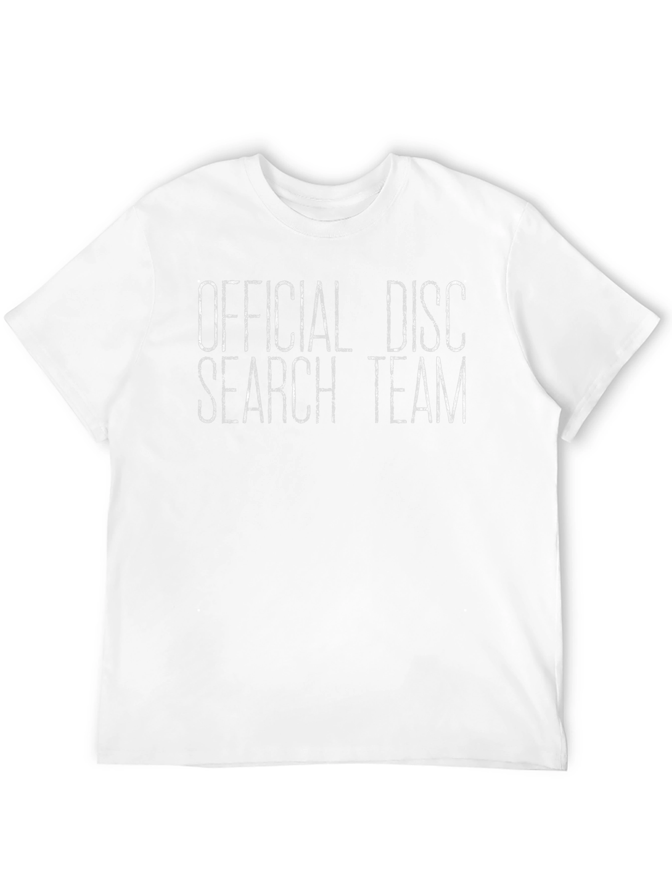 Official Disc Search Team Black T-Shirt