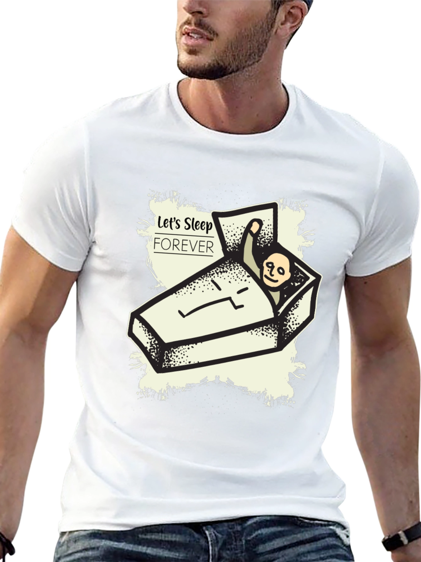 Lets Sleep Forever Graphic Tee