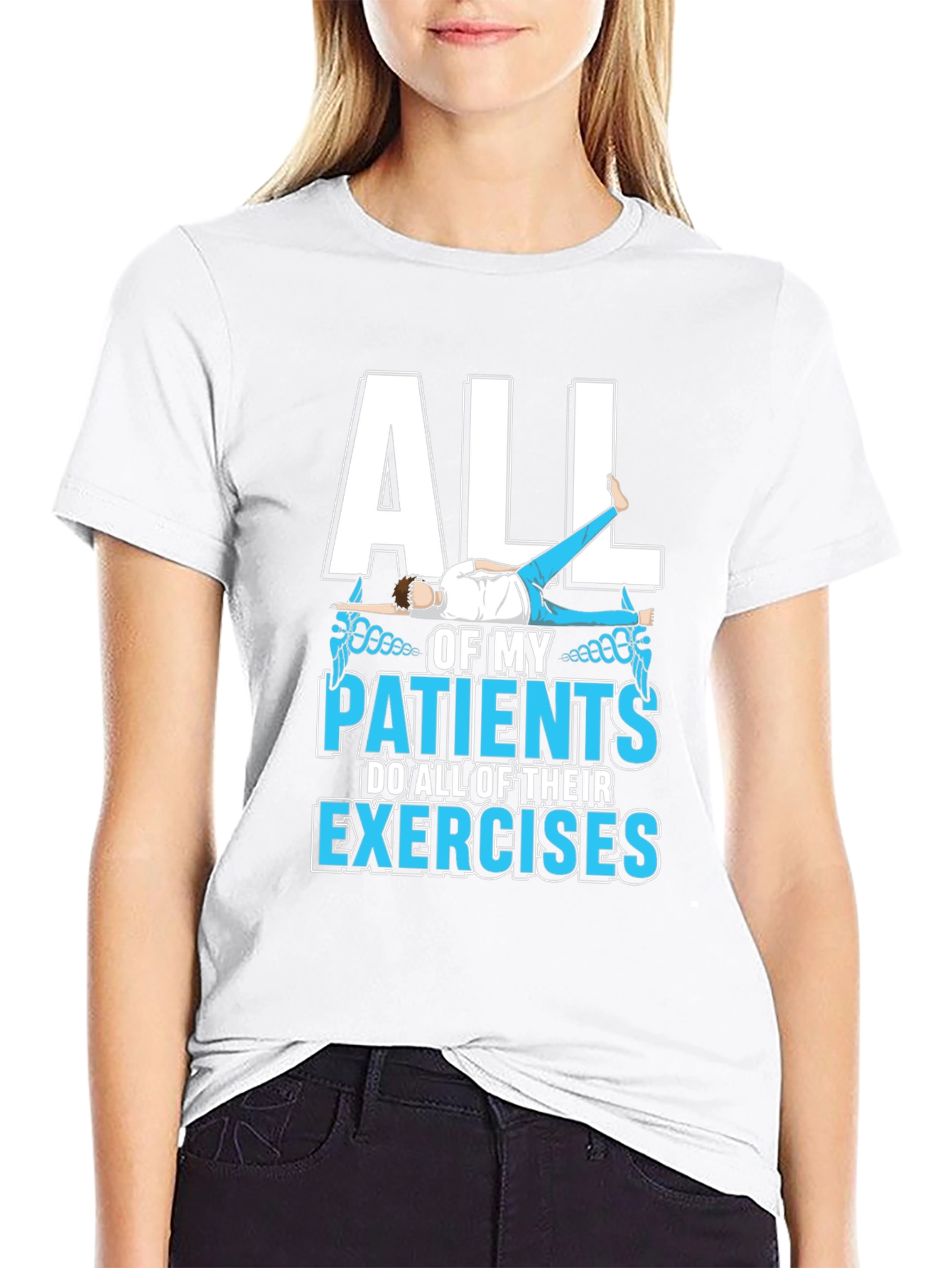 Funny Physical Therapy Exercise T-Shirt